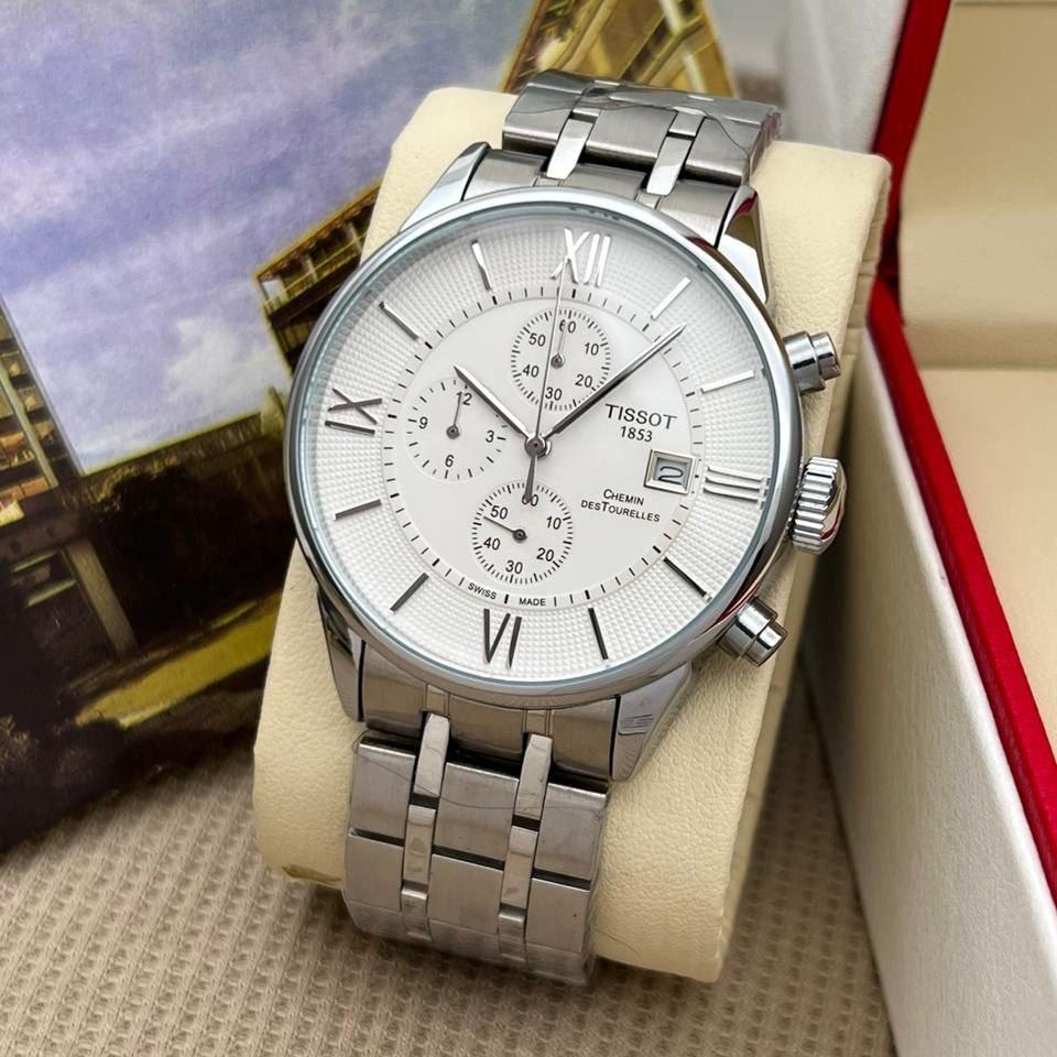 TISSOT  Cornograf استیل رنگ ثابت ضدآب