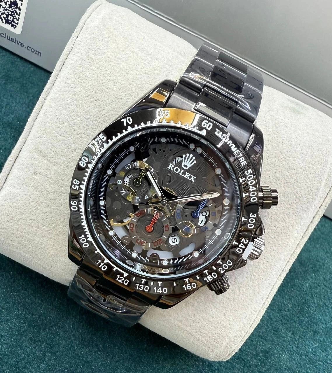 Rolex Submariner موتور ژاپن شیشه کریستال