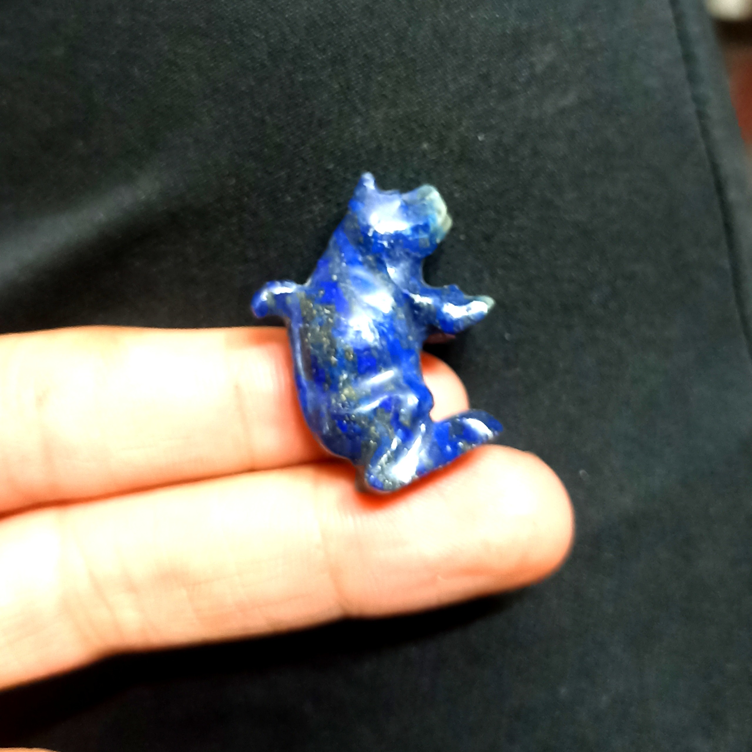 مجسمه کلکسیونی سنجاب لاجورد بدخشان افغانستان