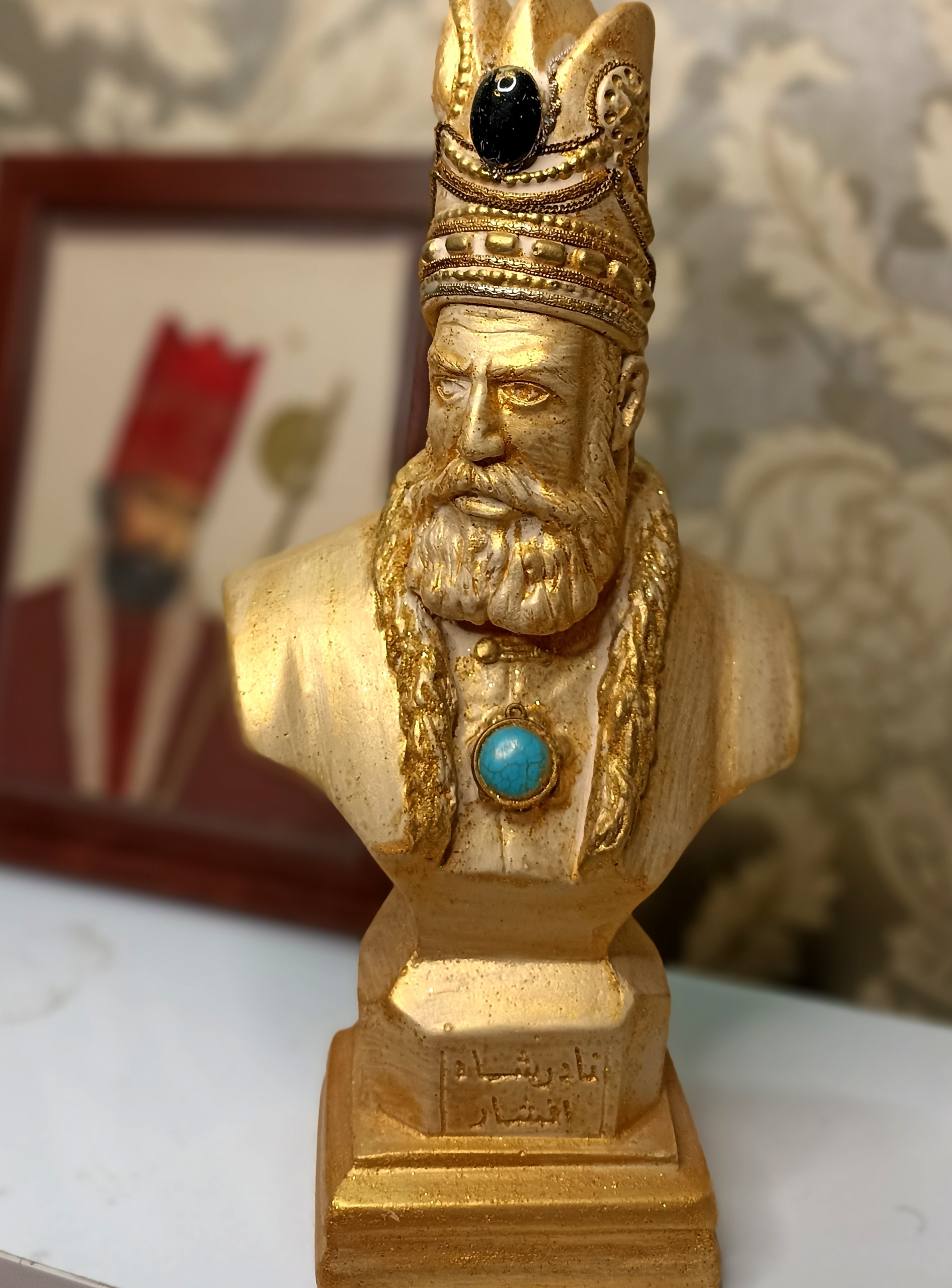 تندیس بینظیری از نادرشاه افشار کلکسیونی