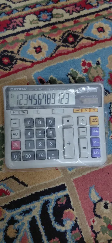 ماشین حساب کاتیگا سه صفر