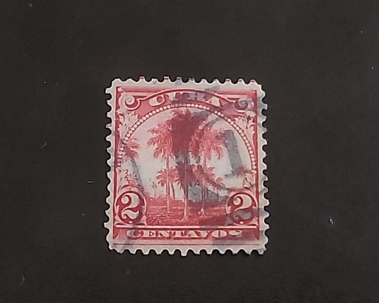 تمبر باطله کوبا سال 1905