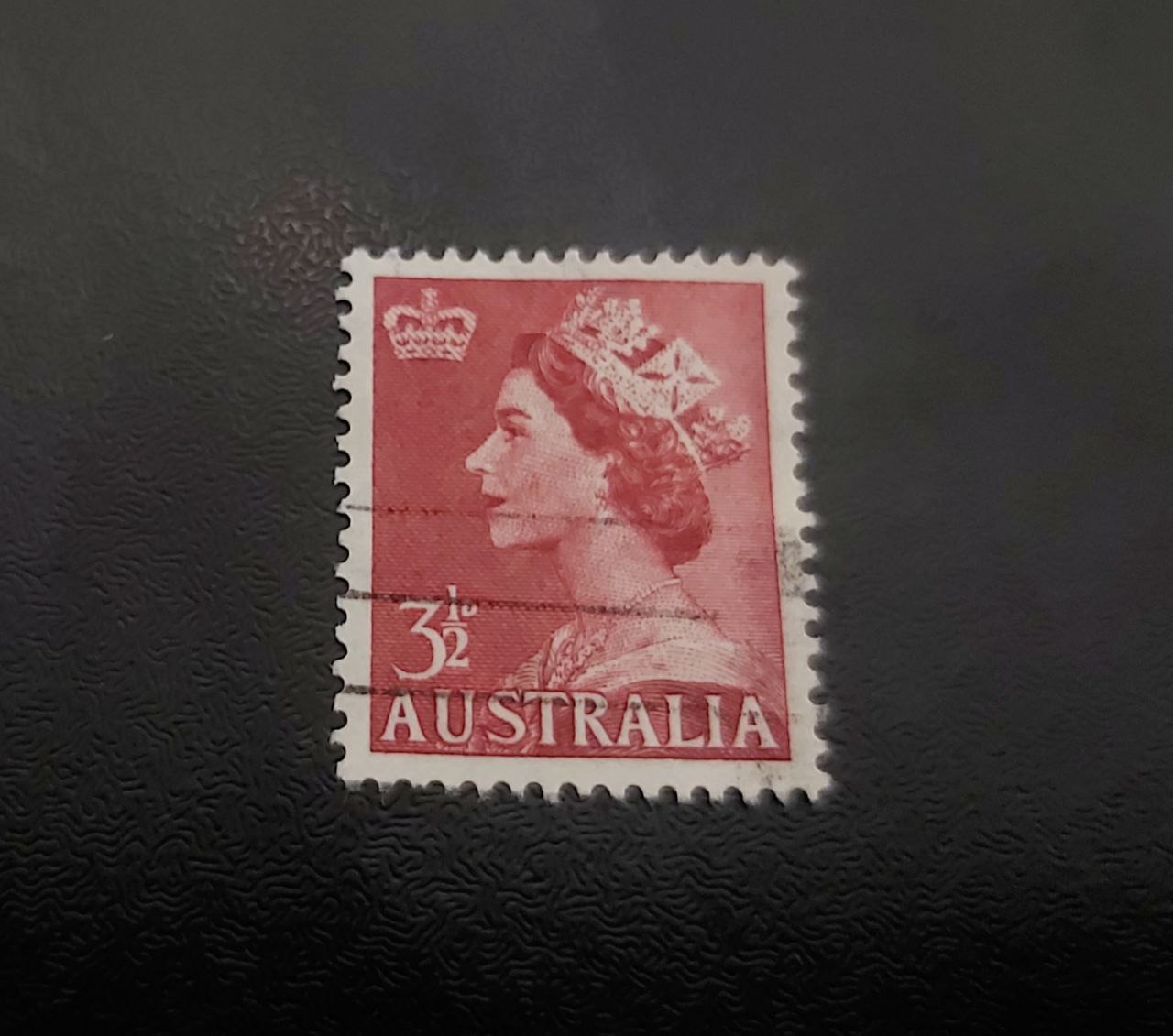 تمبر باطله استرالیا سال 1954 ملکه الیزابت