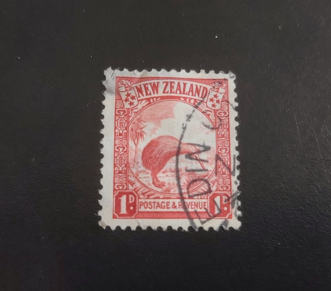 تمبر باطله نیوزلند سال 1935