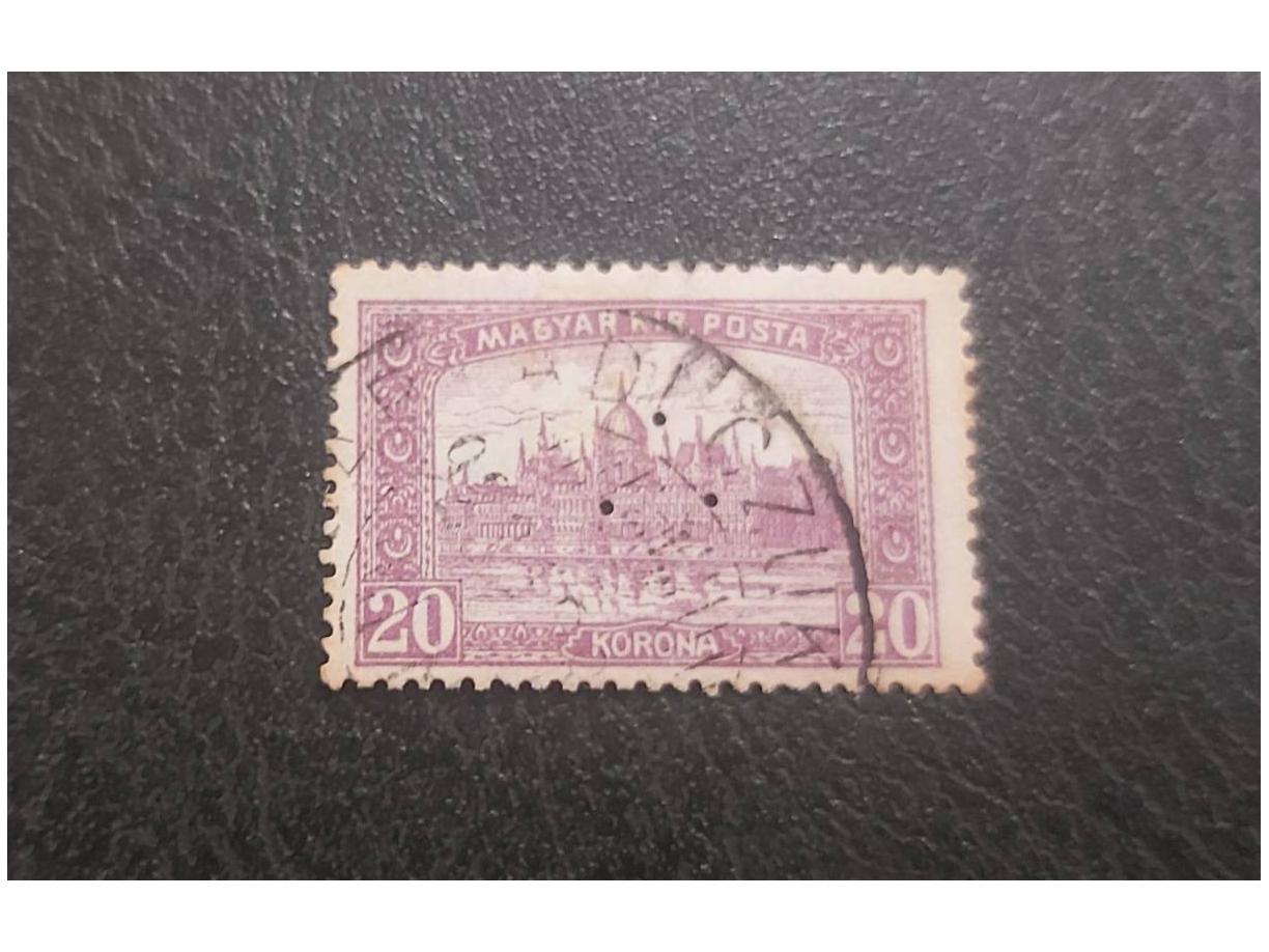تمبر باطله 20 کرون مجارستان کلاسیک