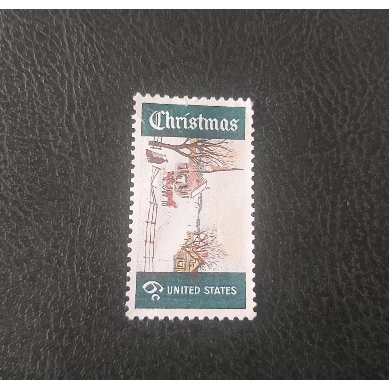 تمبر باطله آمریکا کریسمس 1969