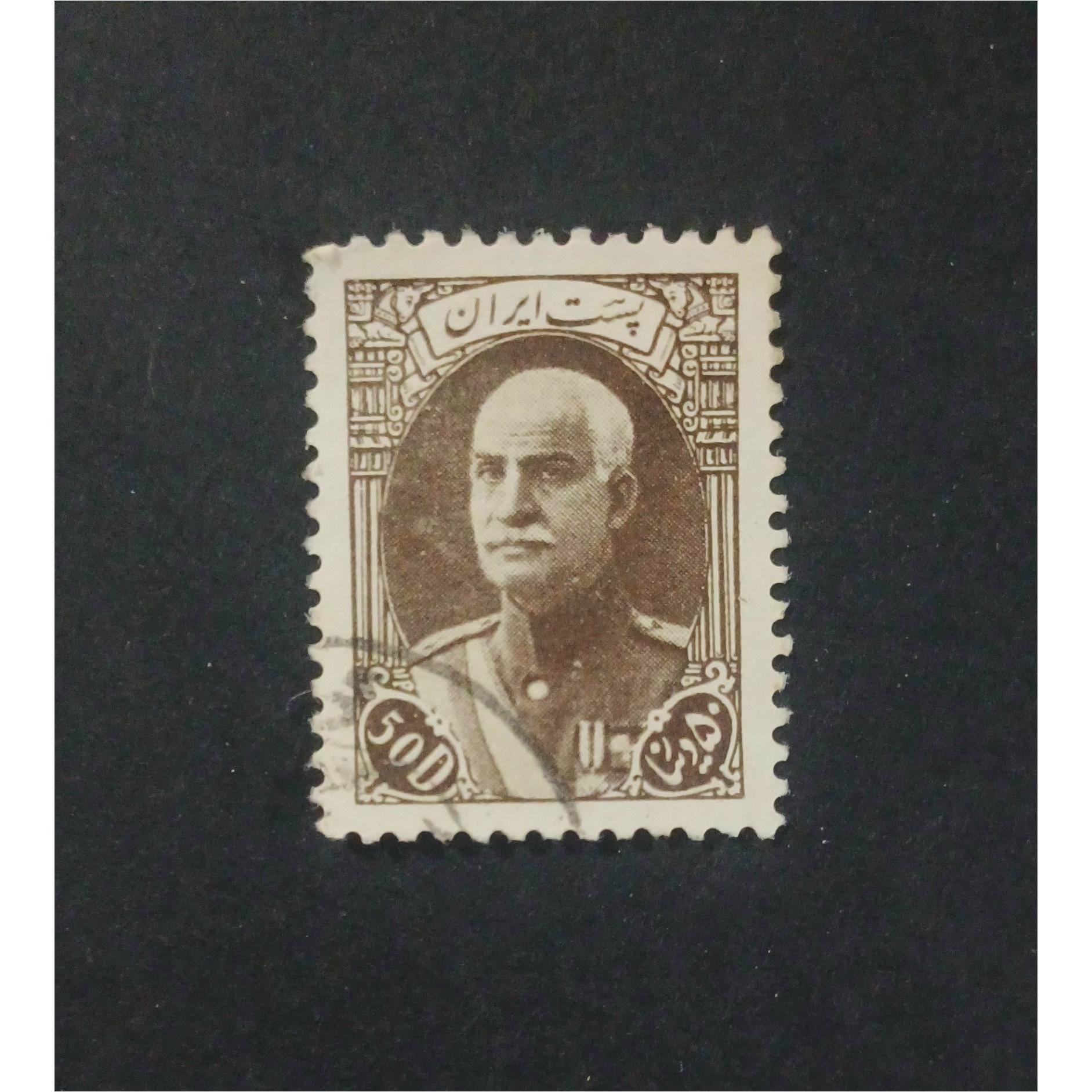 تمبر رضاشاه سال 1316