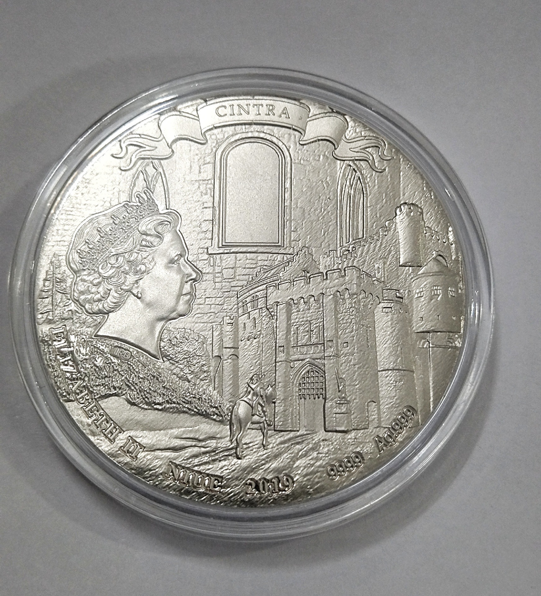 سکه ملکه الیزابت روکش نقره باکپسول مخصوص