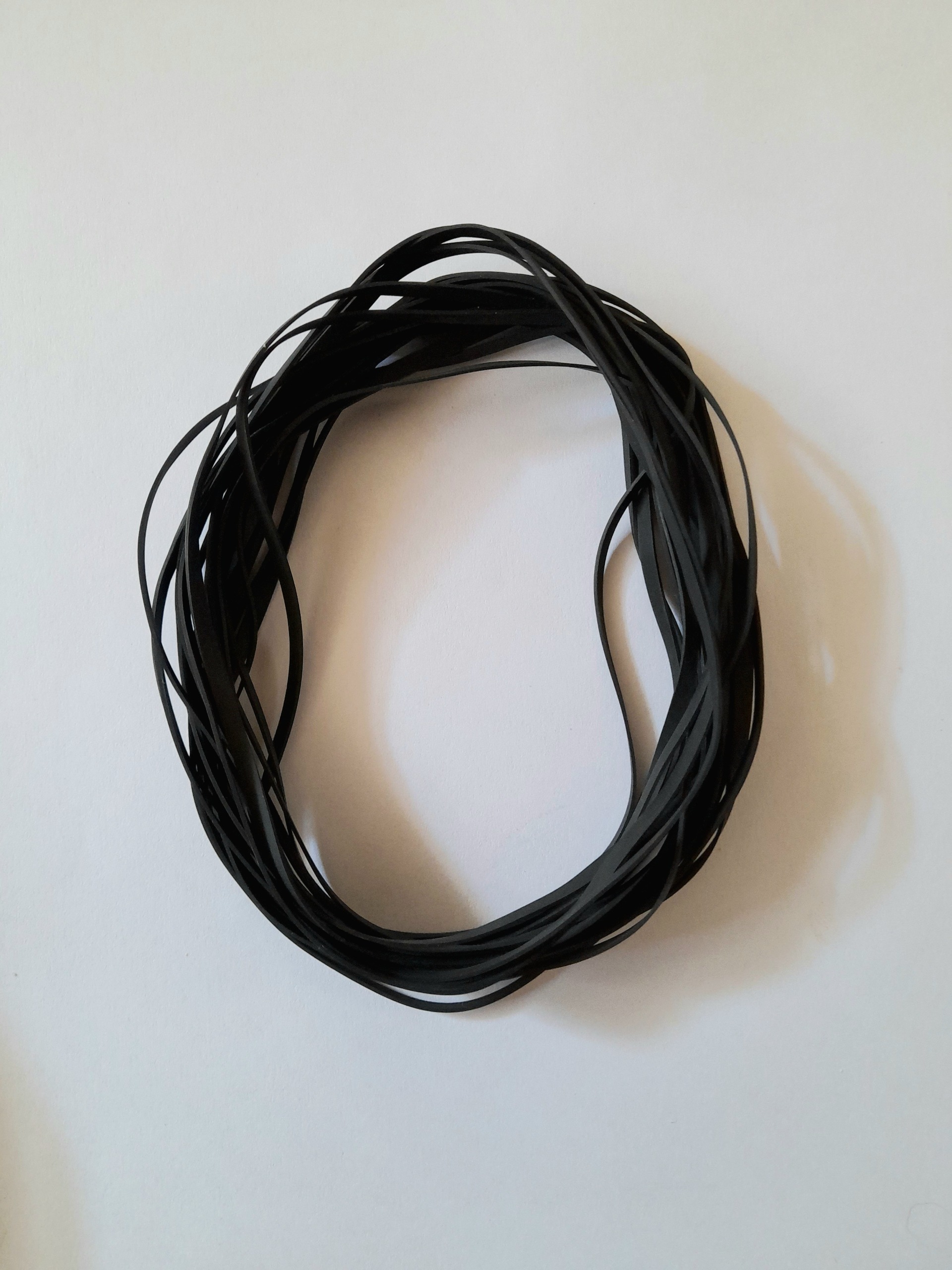 20عدد تسمه پهن عرض 3mm و طول دولا 15.5cm