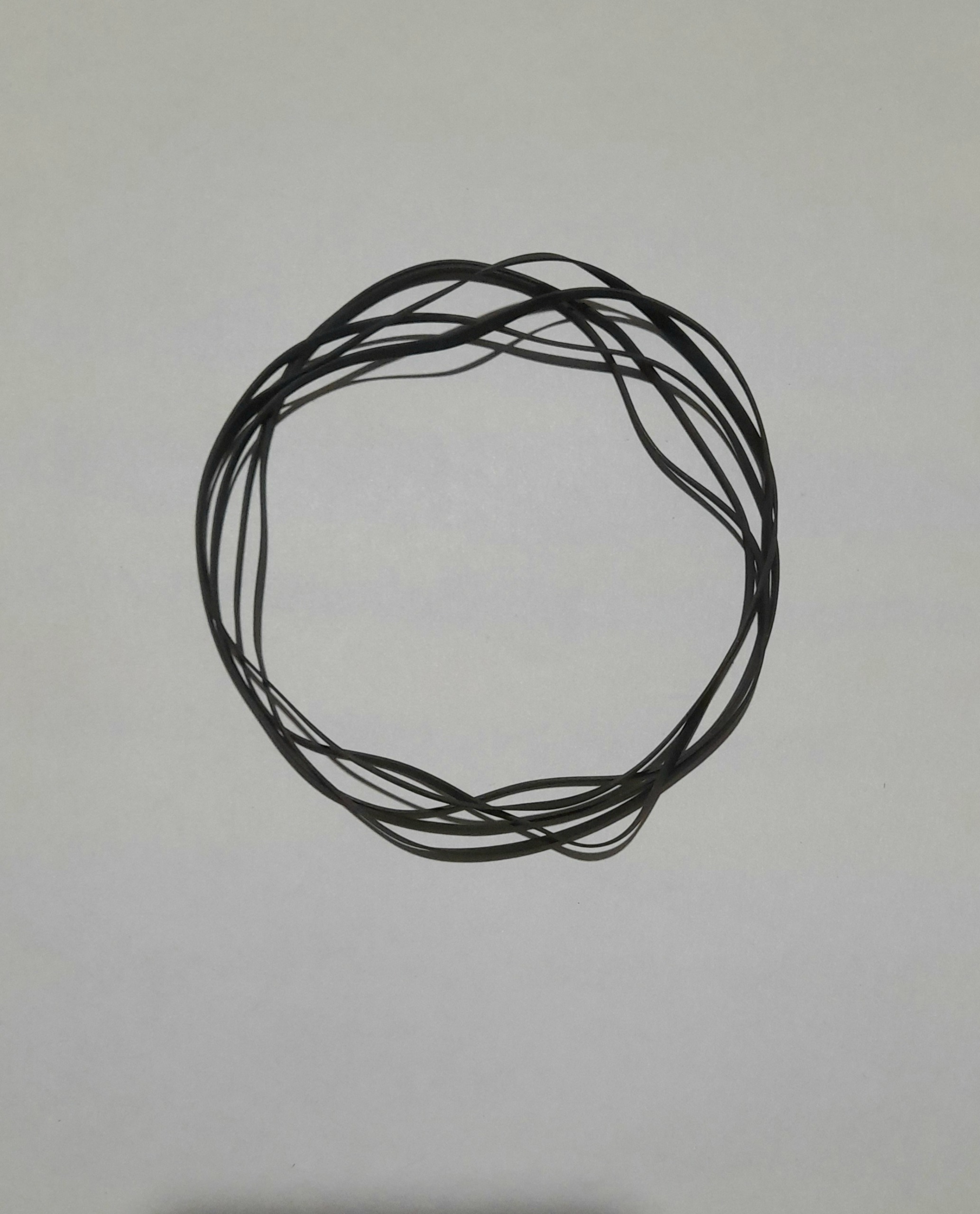 5عدد تسمه پهن عرض 3mm و طول دولا 15/5cm