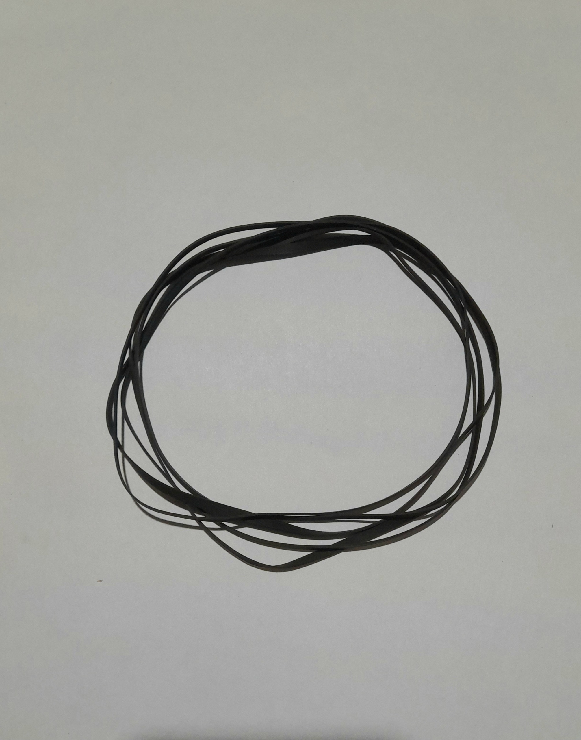 5 عدد تسمه پهن عرض 3mm و طول دولا 16/5cm