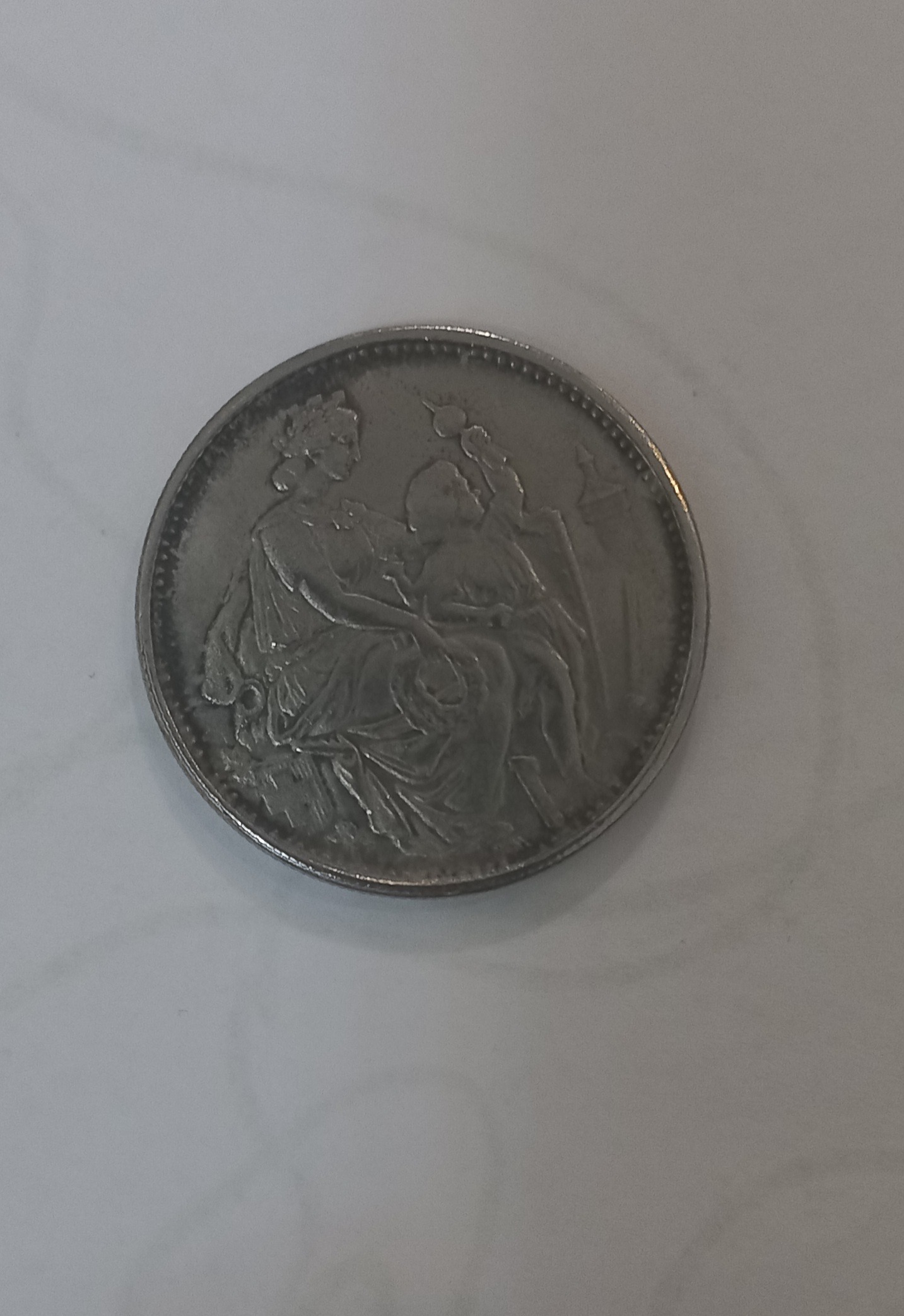 سکه 5 فرانک قدیمی