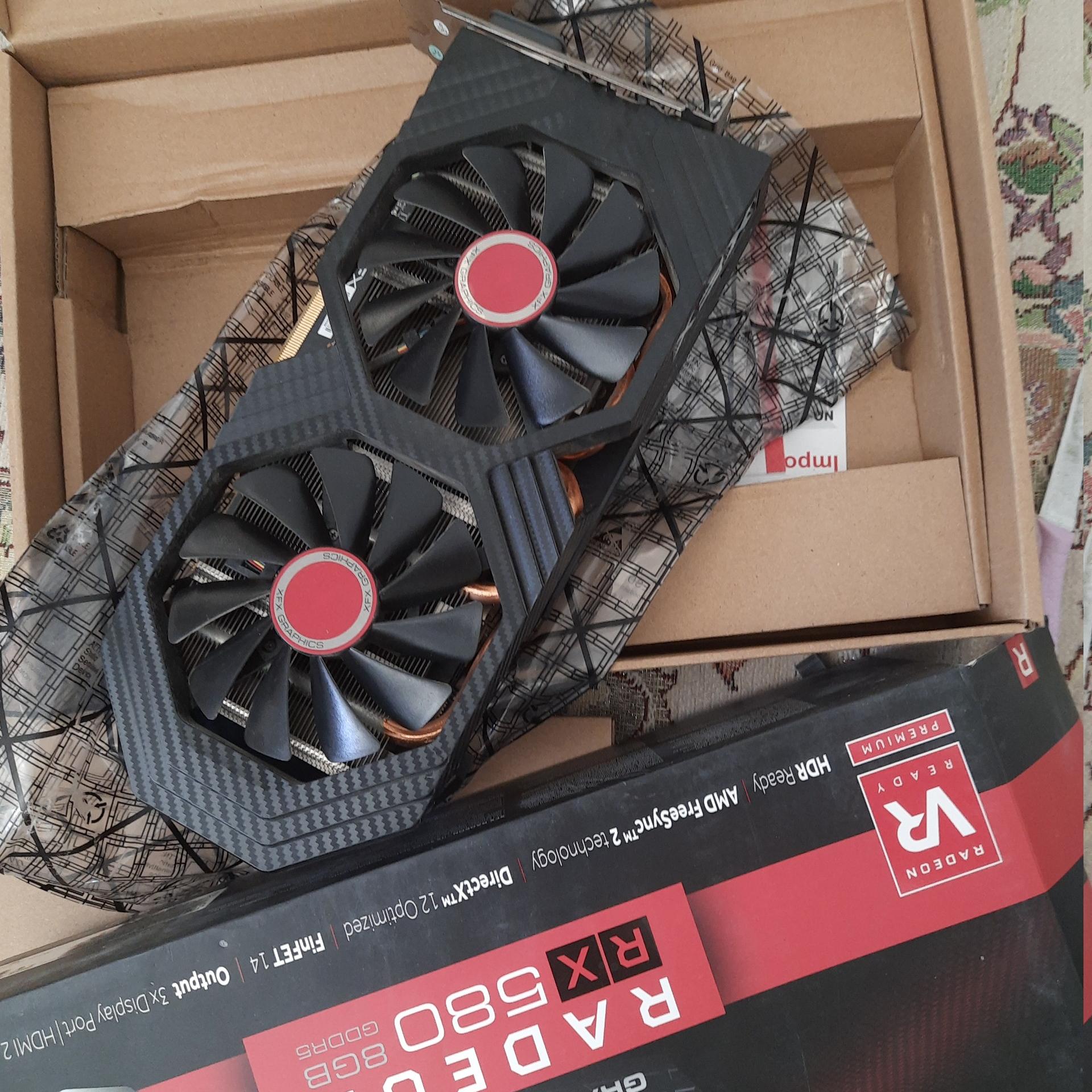 RX580 ماین نشده برای عکاسی خریدم