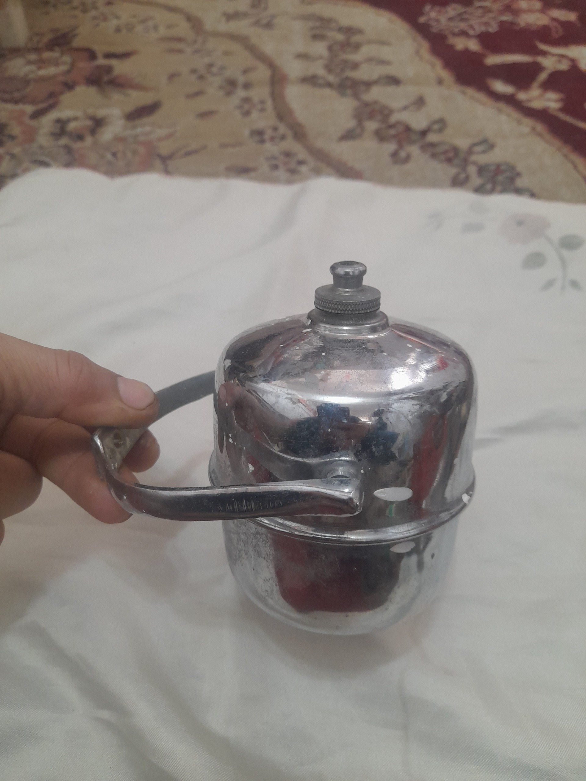 جا مایع دستشویی  قدیمی  برنجی