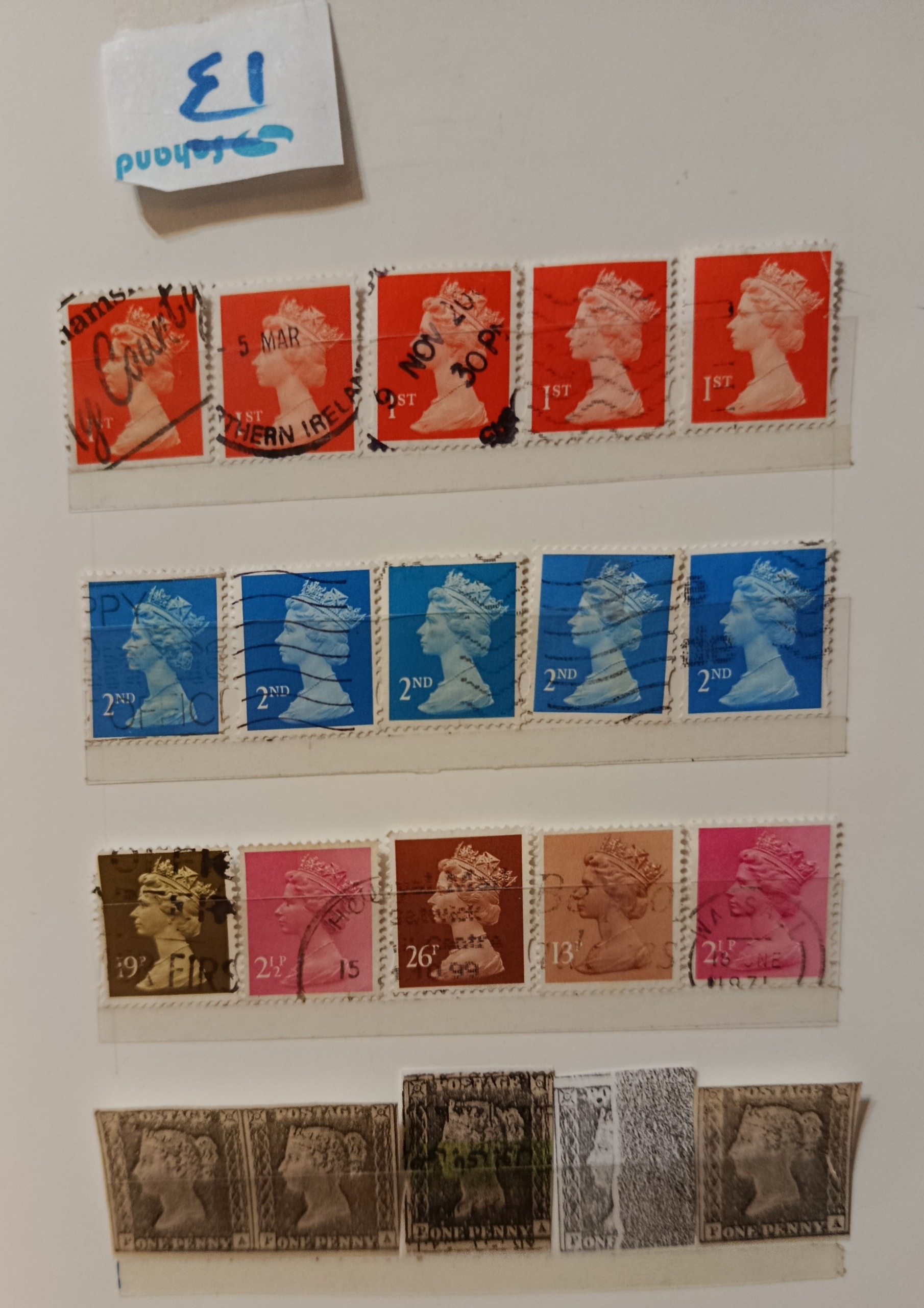 مزایده آیتم تمبر کد 41