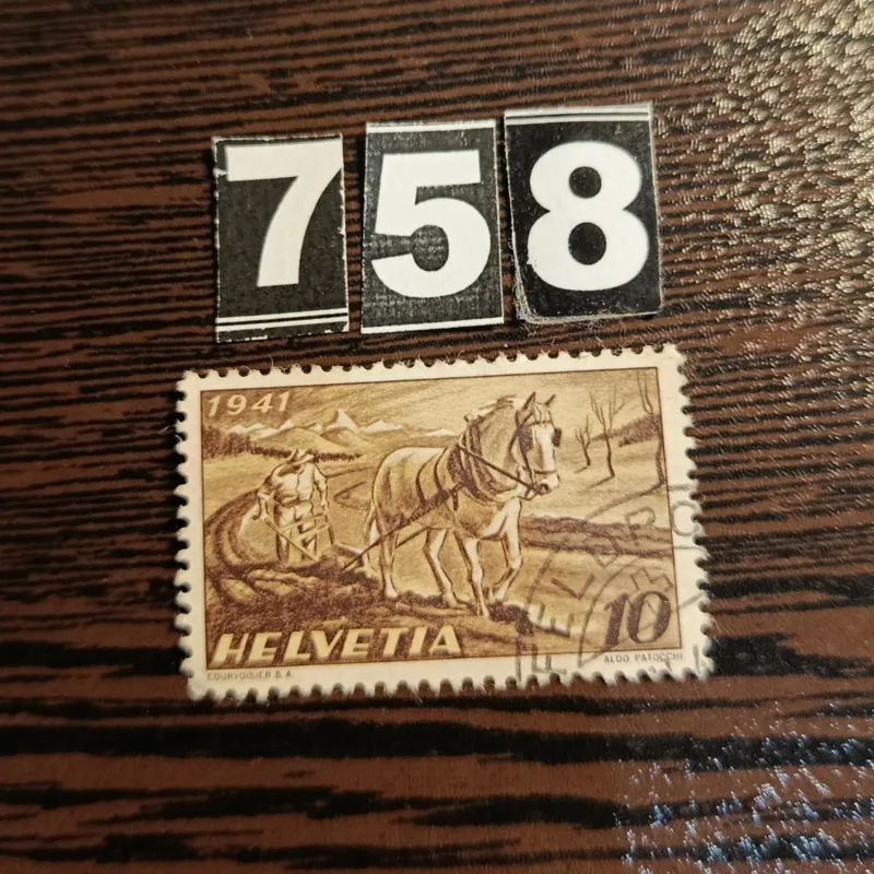 تمبر پستی سوئیس 1941