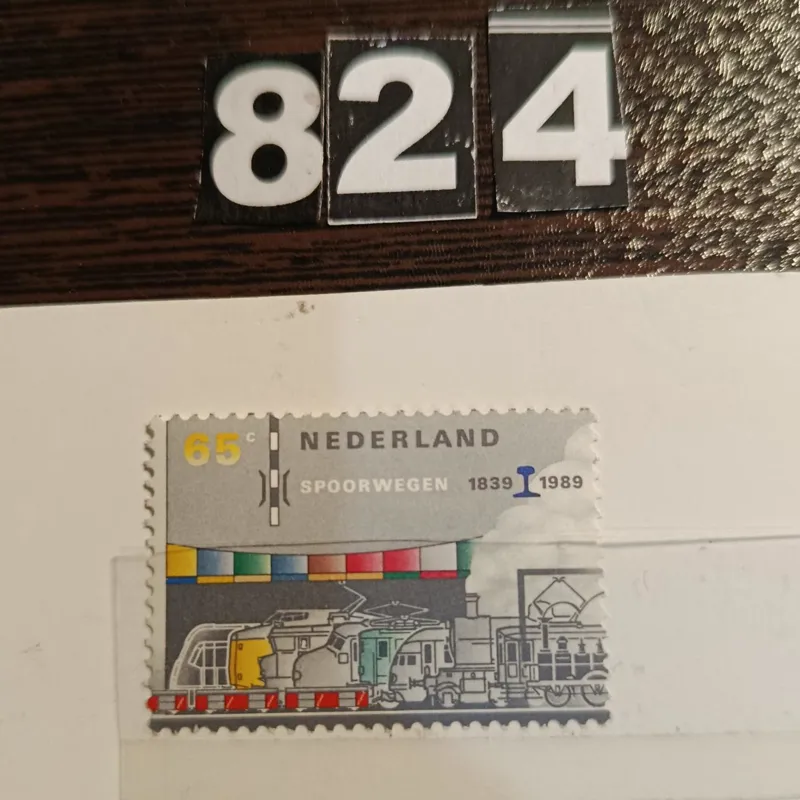 تمبر 65 سنتی یورو هلند 1989 باطل نشده