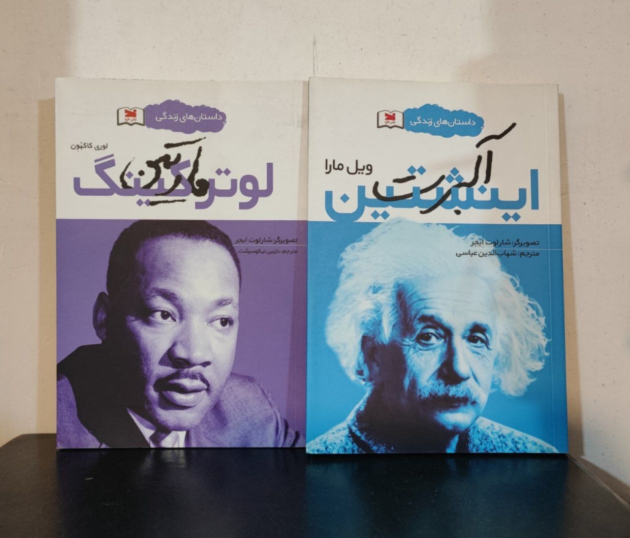 آلبرت اینشتین -مارتین لوتر کینگ