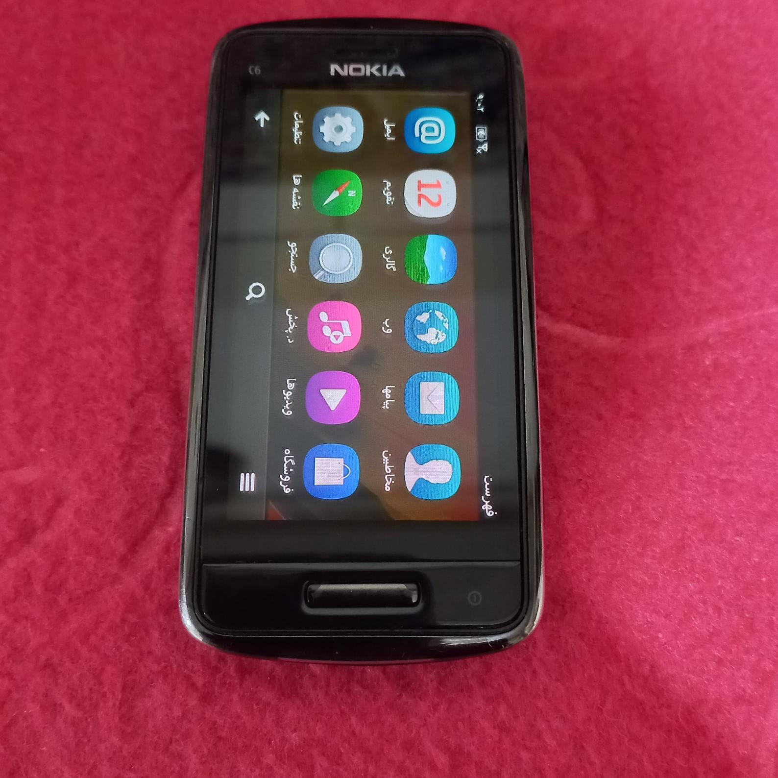 گوشی نوکیا مدل c601 درحدنو مثل اکبند