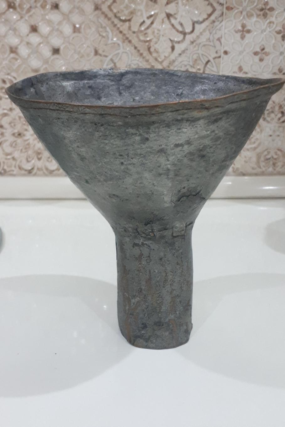 قیف بزرگ مسی (سر مَشکی)
