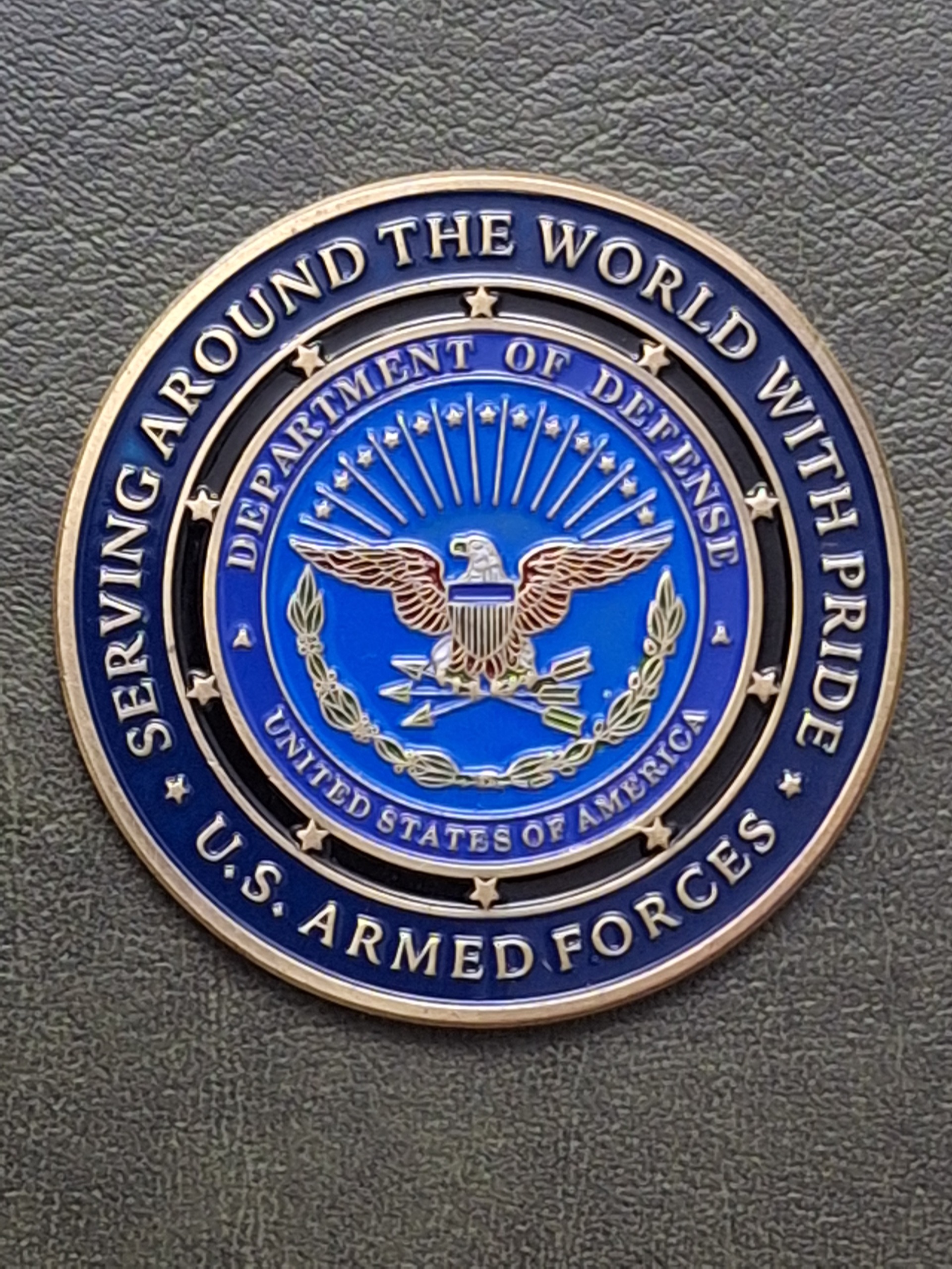 سکه یادبودی ارتش آمریکا - فروشگاه آنتیک کده