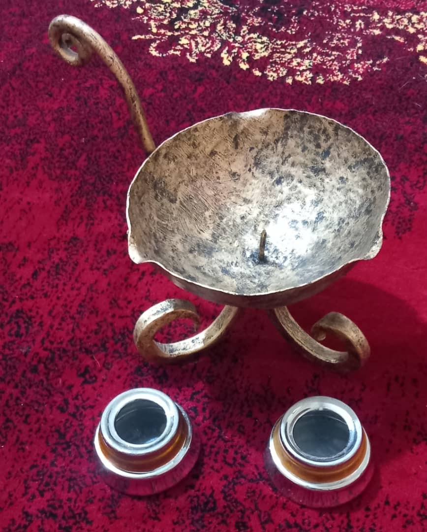 جا شمع ای و یک جفت جا مرکب