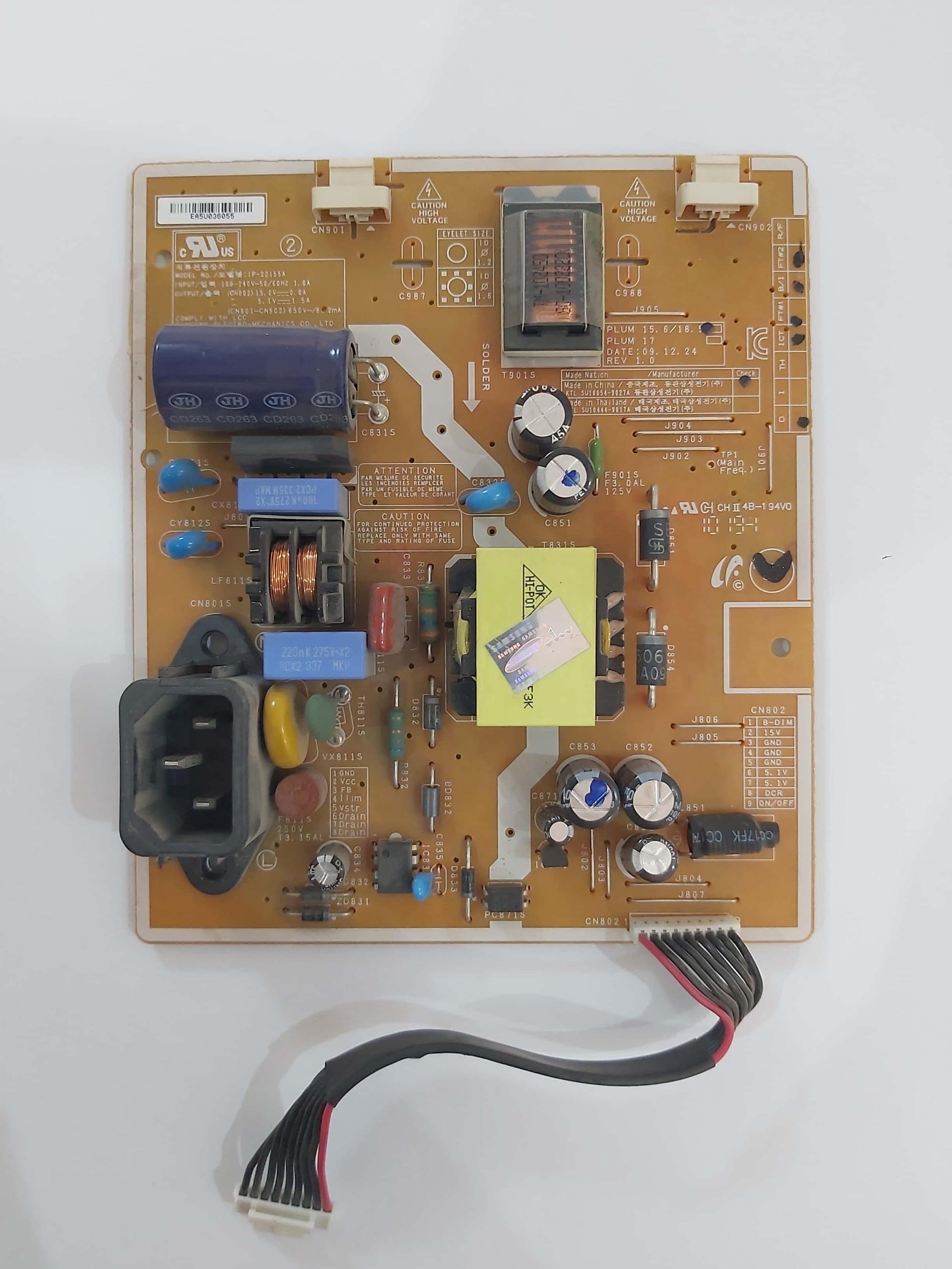 برد پاور تغذیه LCD Samsung 1945 nx plus