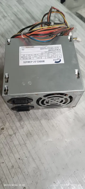 پاور منبع تغذیه کامپیوتر ATX