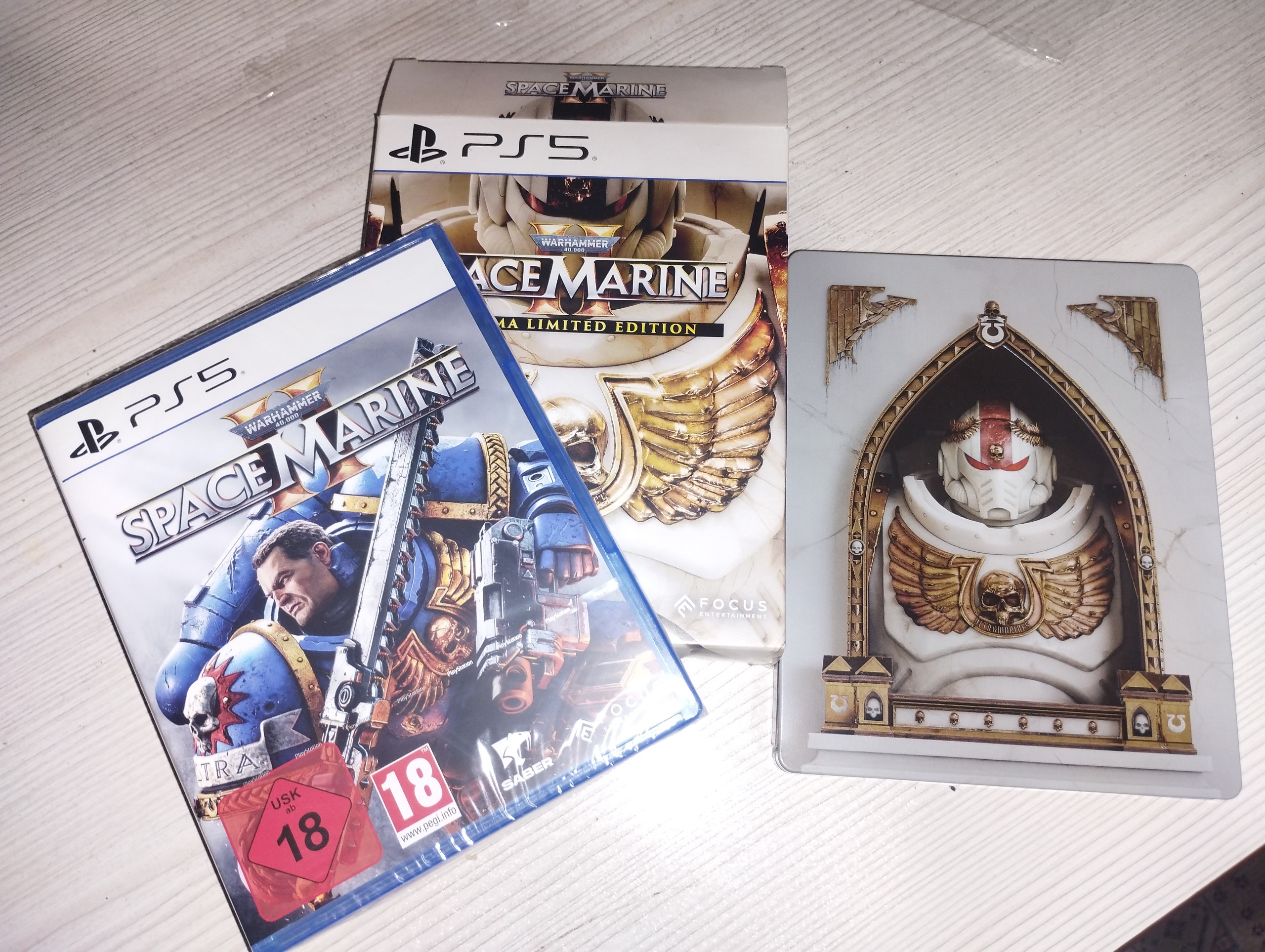 Space marine 2 steelbook استیل بوک ps5