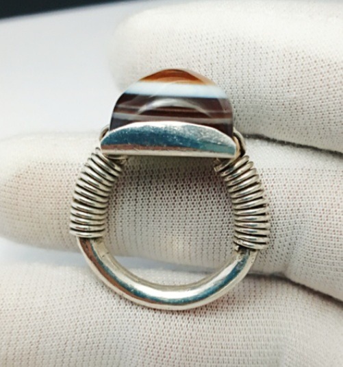 انگشتر 3پوست یمنی بقرانی