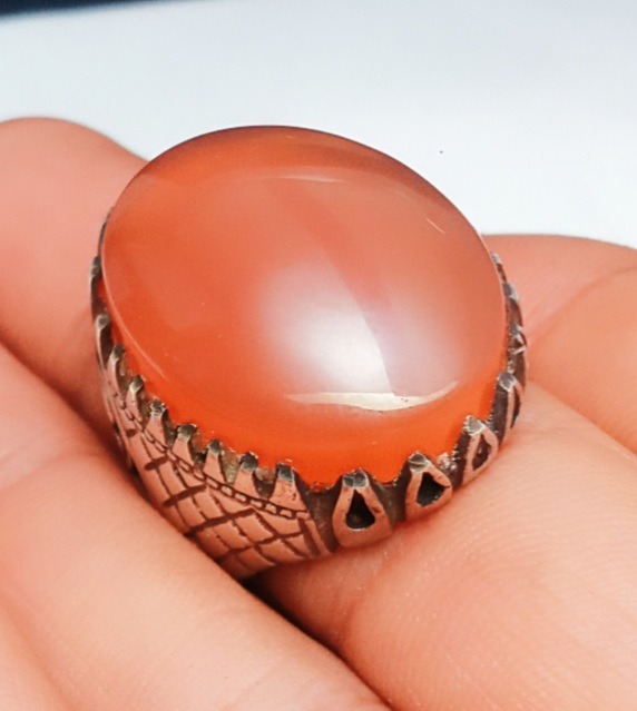 انگشتر نقره عقیق یمنی اصل