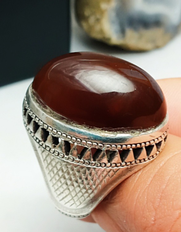 انگشتر عقیق ناب یمن