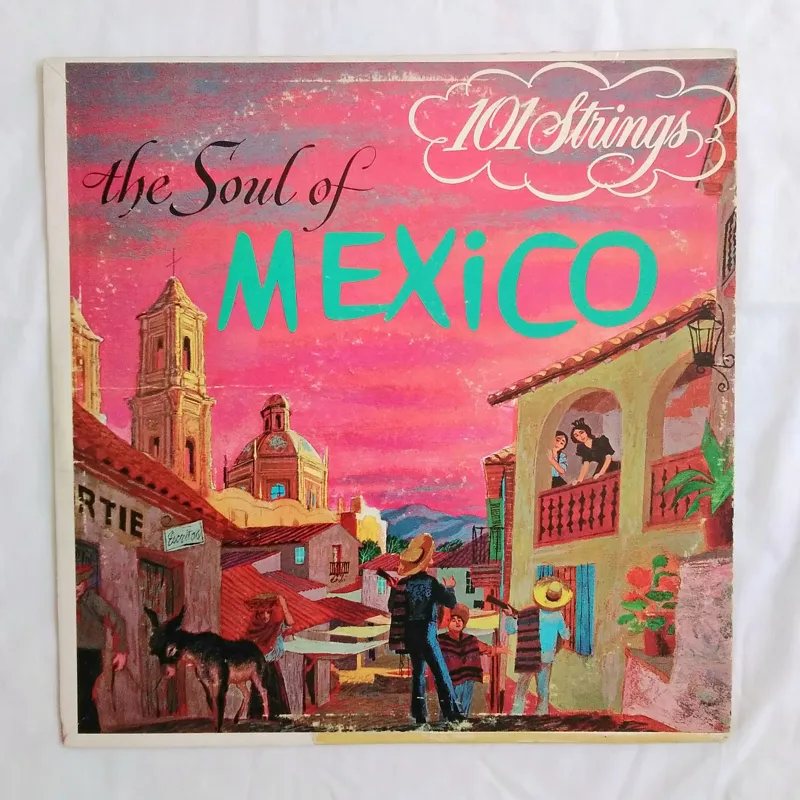 صفحه گرام 33 دور ( 1962 ) THR SOUL OF MEXICO