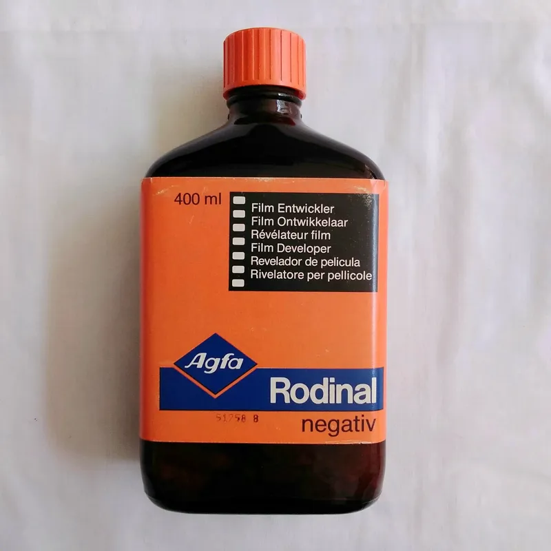 داروی عکاسی AGFA RODINAL جهت دکور، زمان گذشته