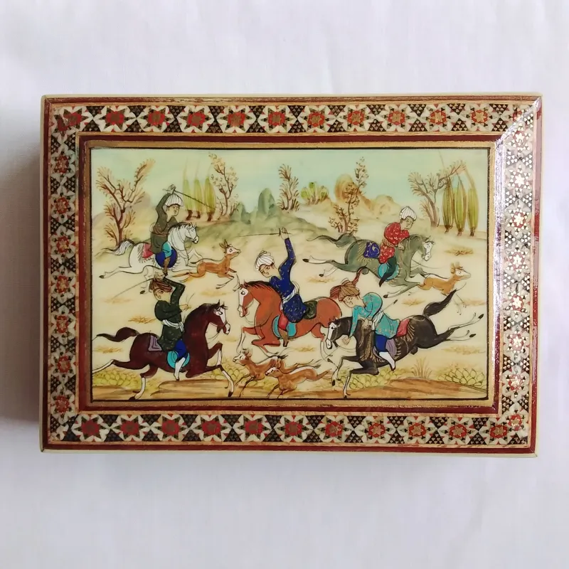 جا سیگاری خاتم کاری قدیمی