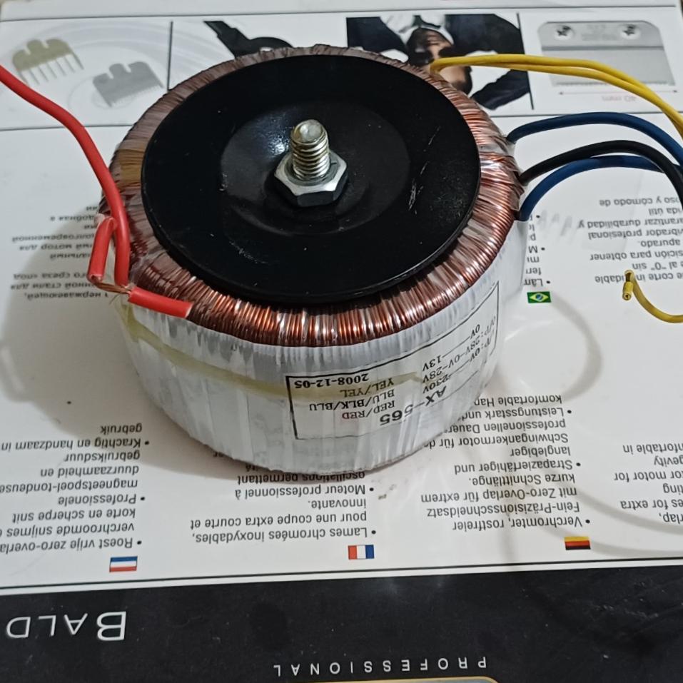 ترانس حلقوی تروئید آمپلی فایر