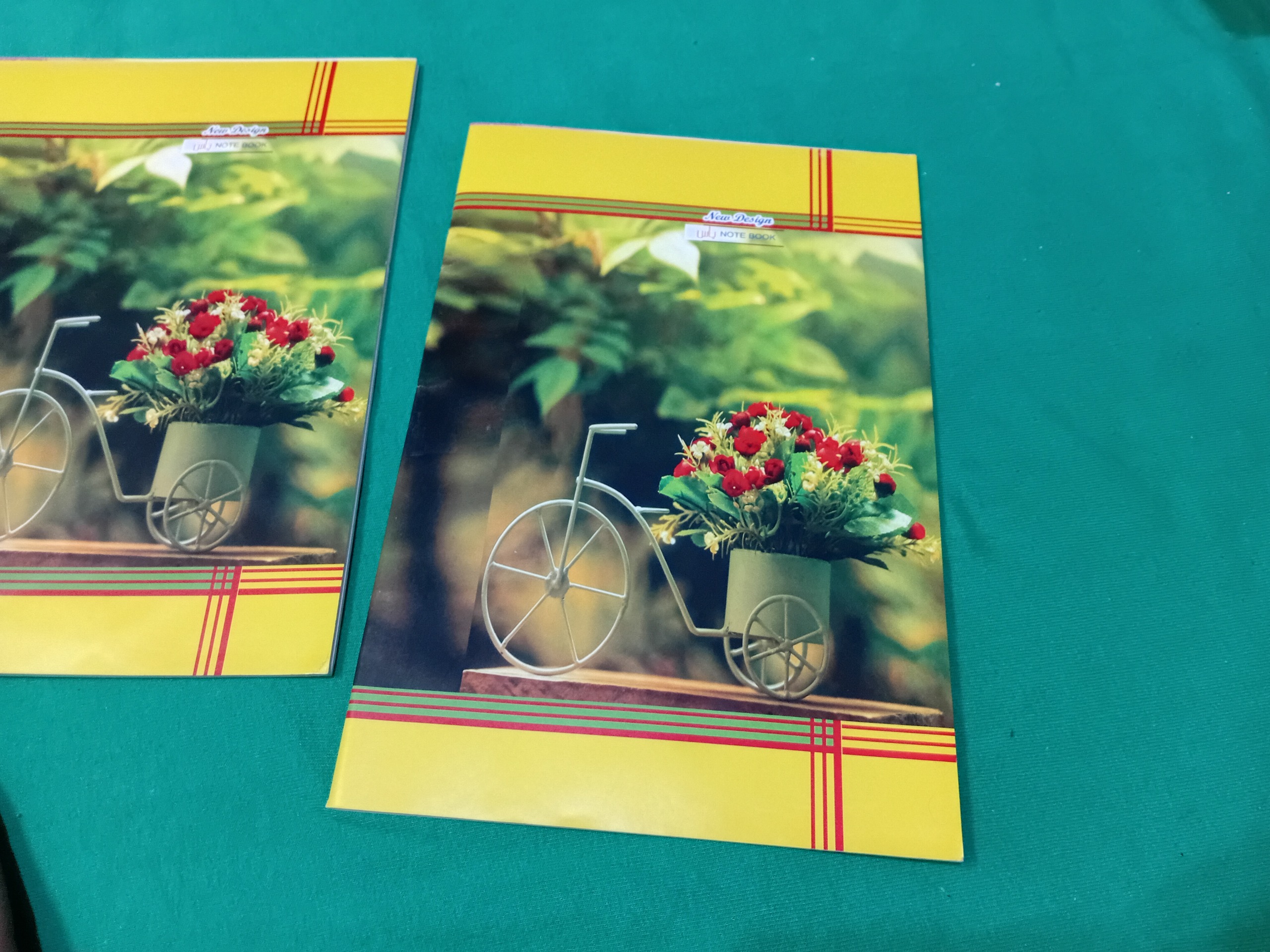 دفتر نقاشی تصویر دو رو زیبا کمیاب