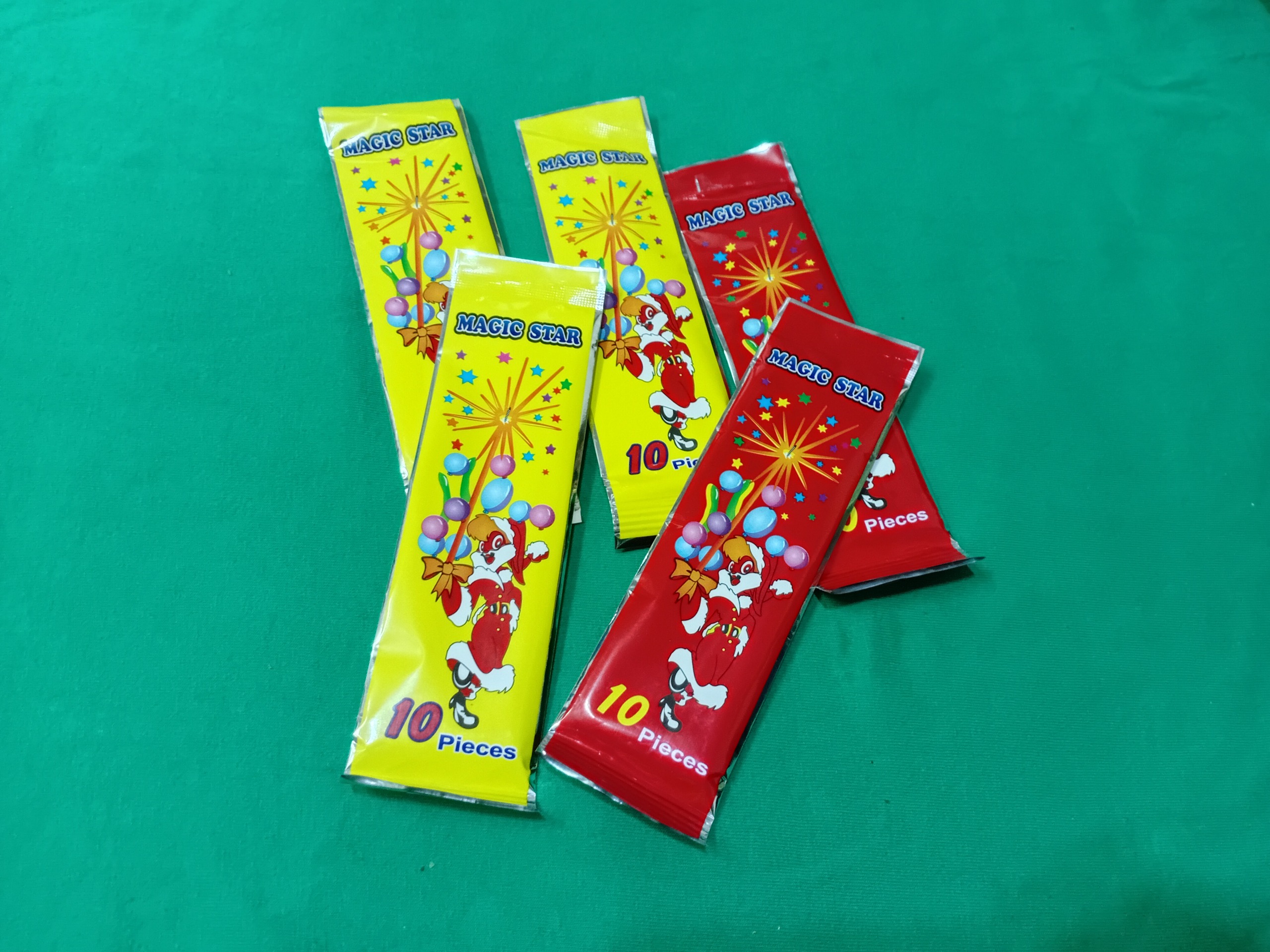 پنج بسته 10 عددی فشفشه تولد مهمانی