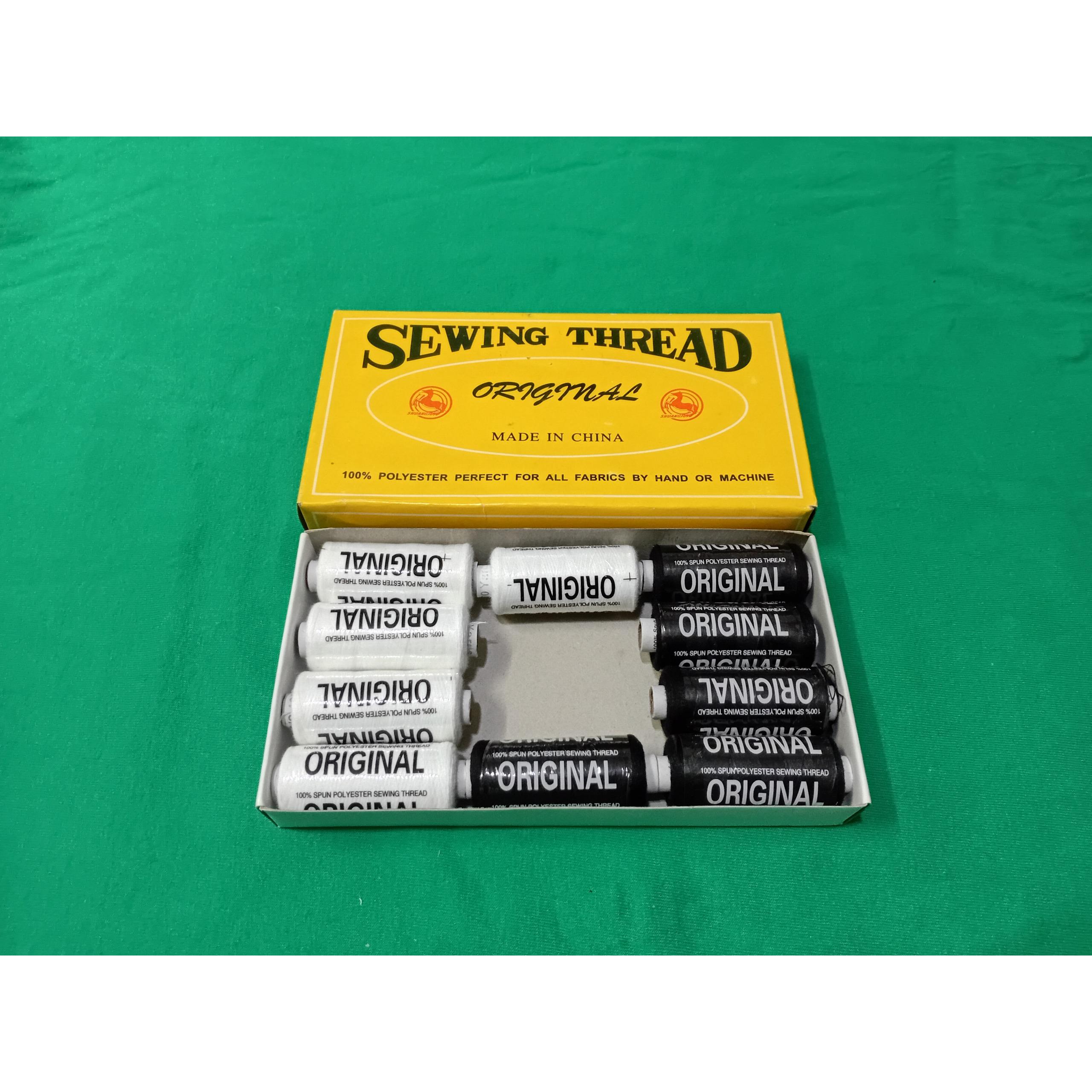 بسته 10 عددی نخ سفید و سیاه اورجینال