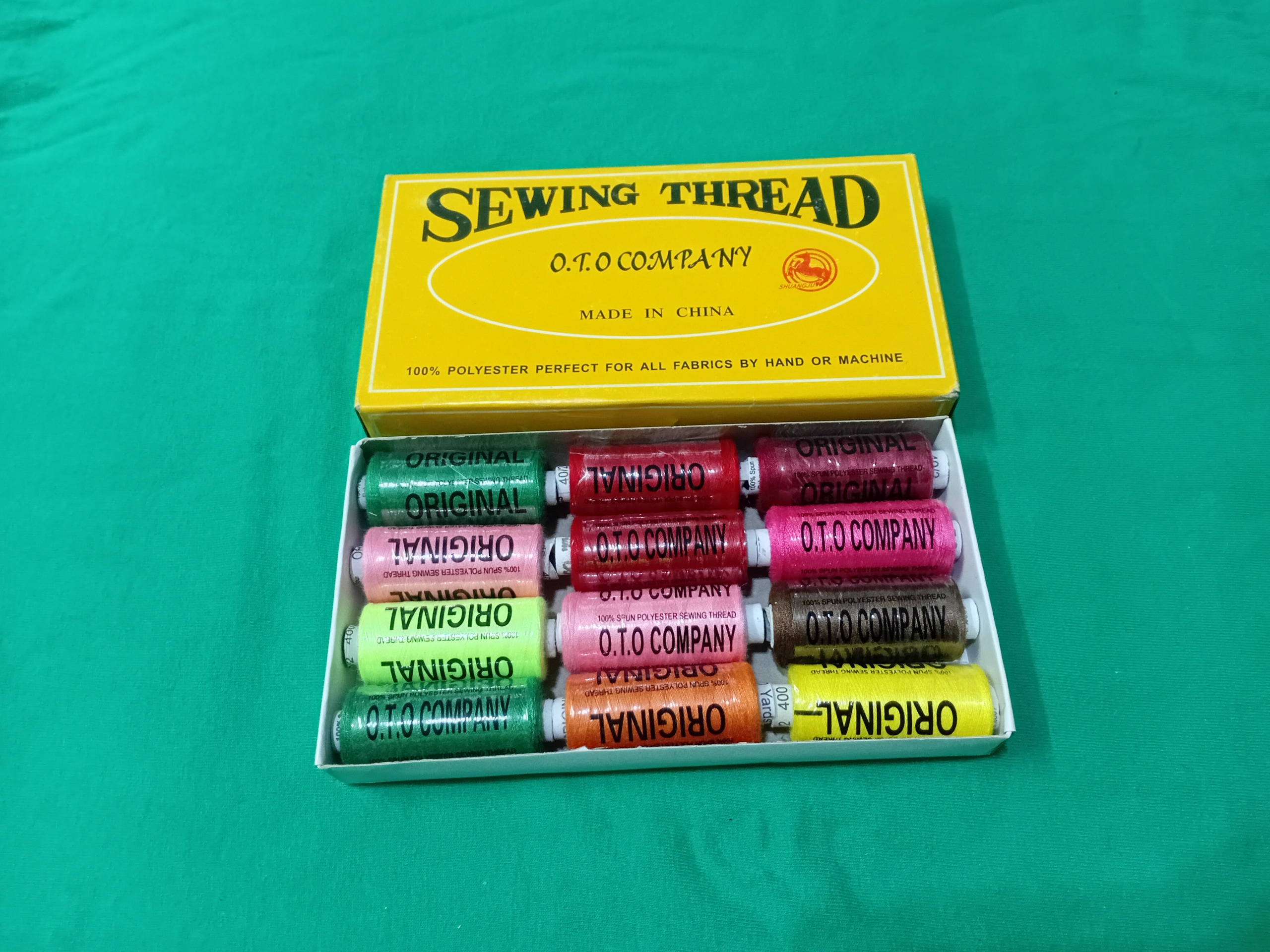 بسته 12 عدد نخ های رنگی بسیار زیبا کمیاب