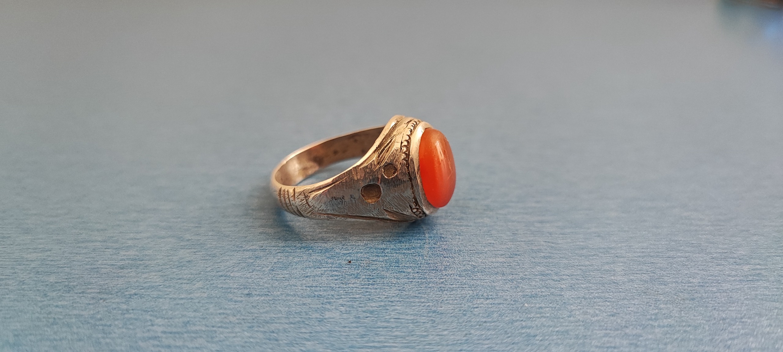 انگشتر عقیق یمن کهنه