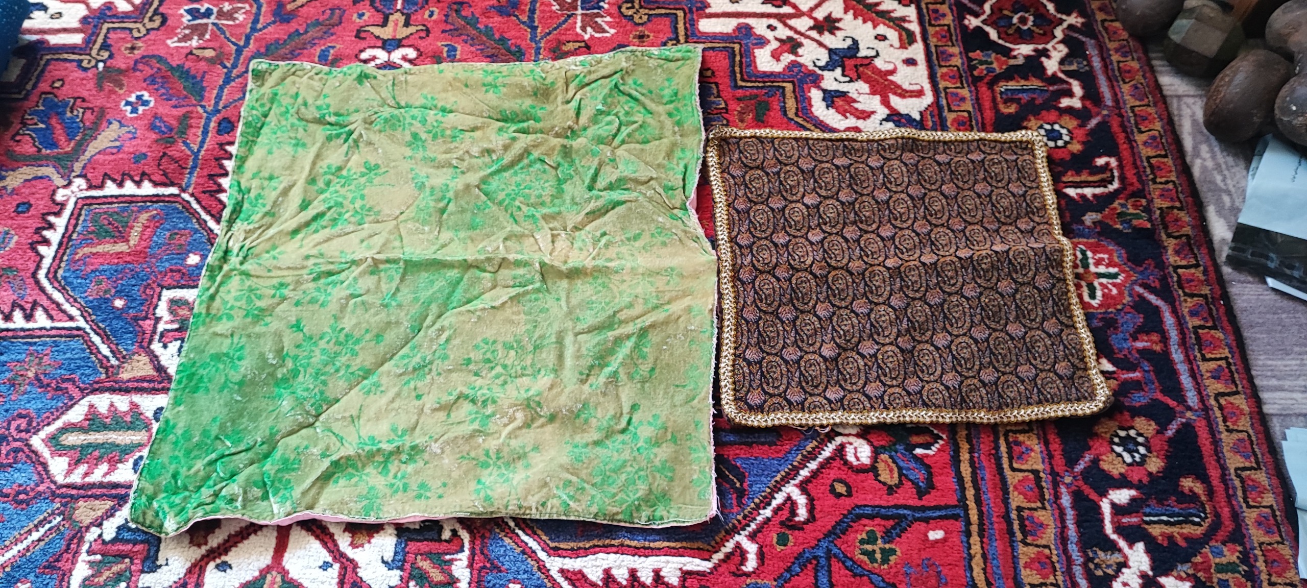 دو عدد ترمه رومیزی قدیمی