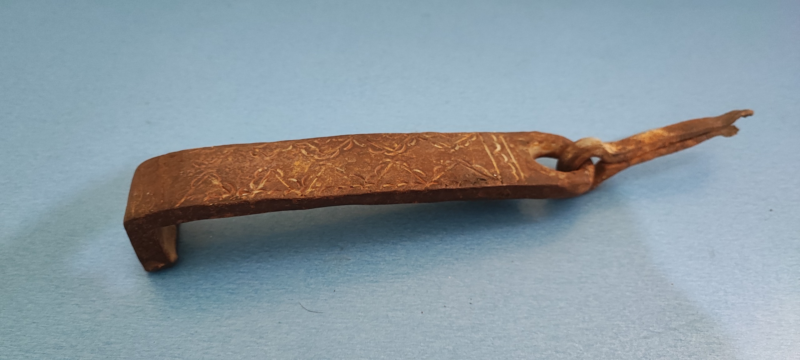 درکوب فولادی زیبا و کاردار قاجاری