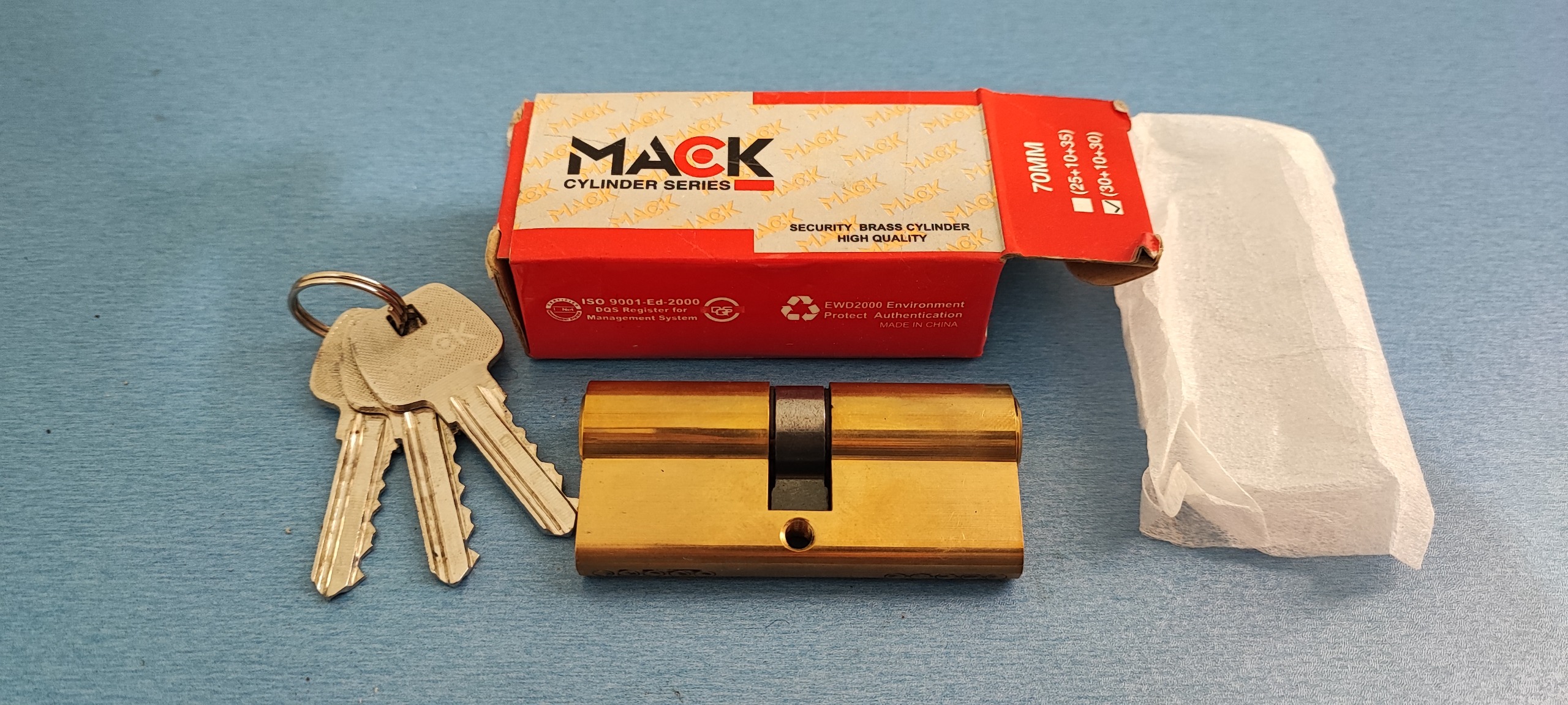 قفل مغزی برنجی ضدسرقت مارک؛ ماک