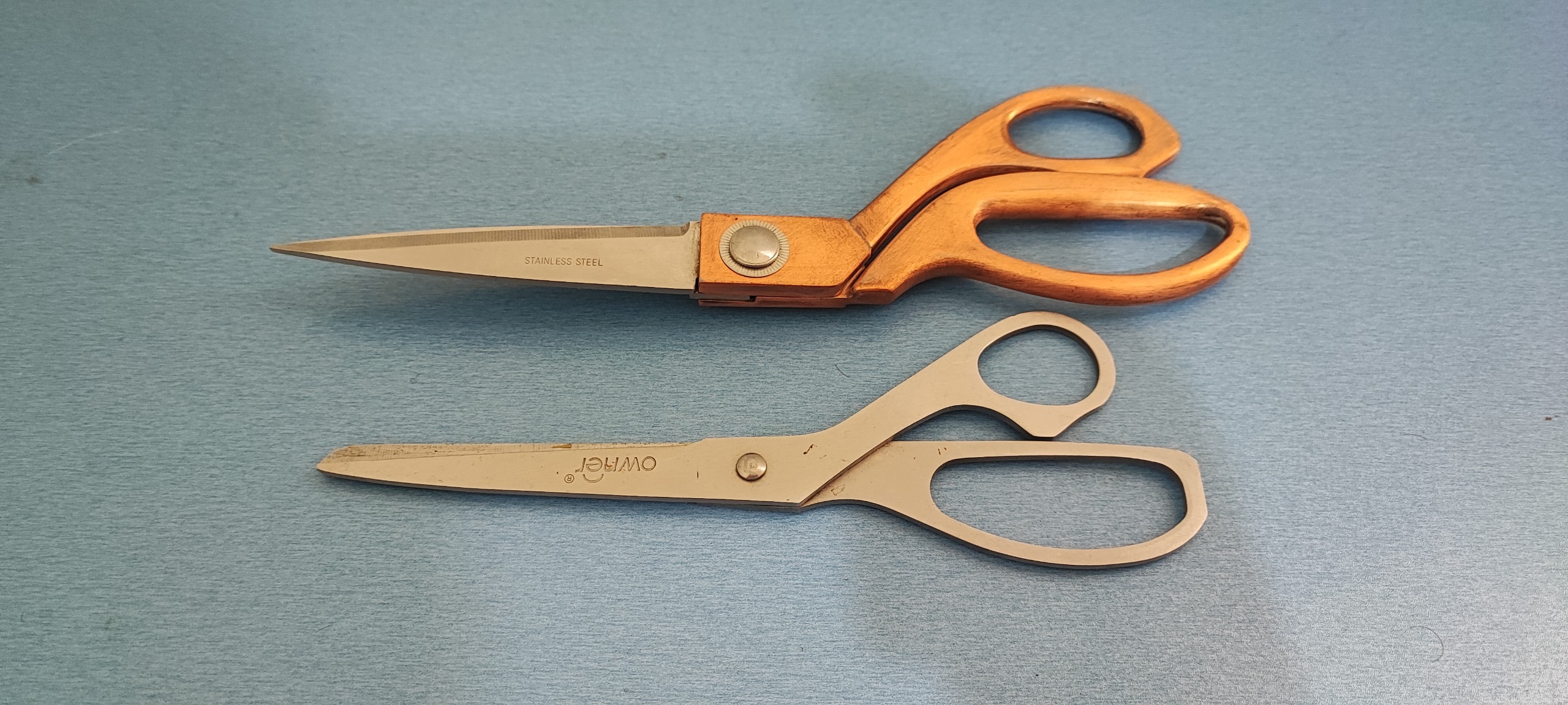 دو عدد قیچی تمام فلز بکر قدیمی