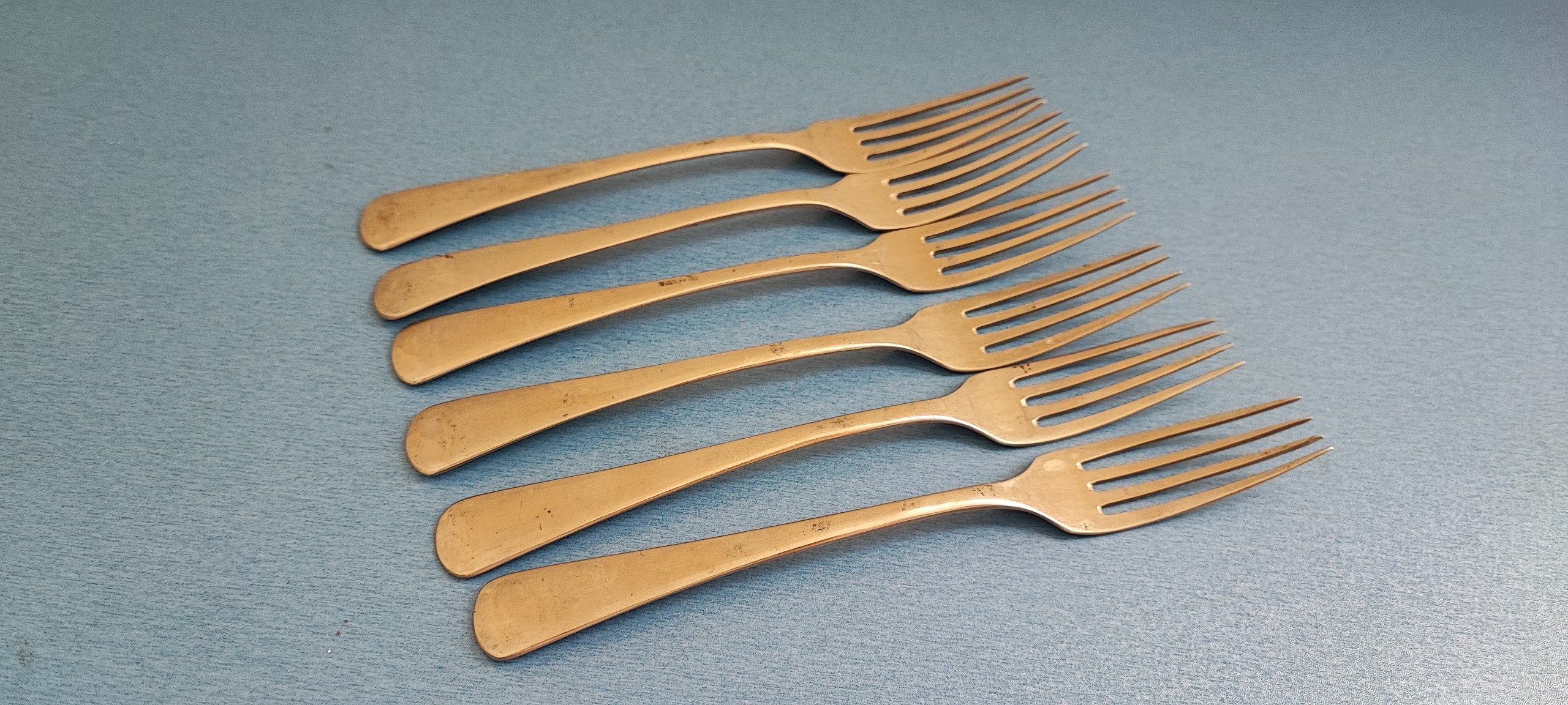 دست کامل چنگال ورشو دستساز قدیمی