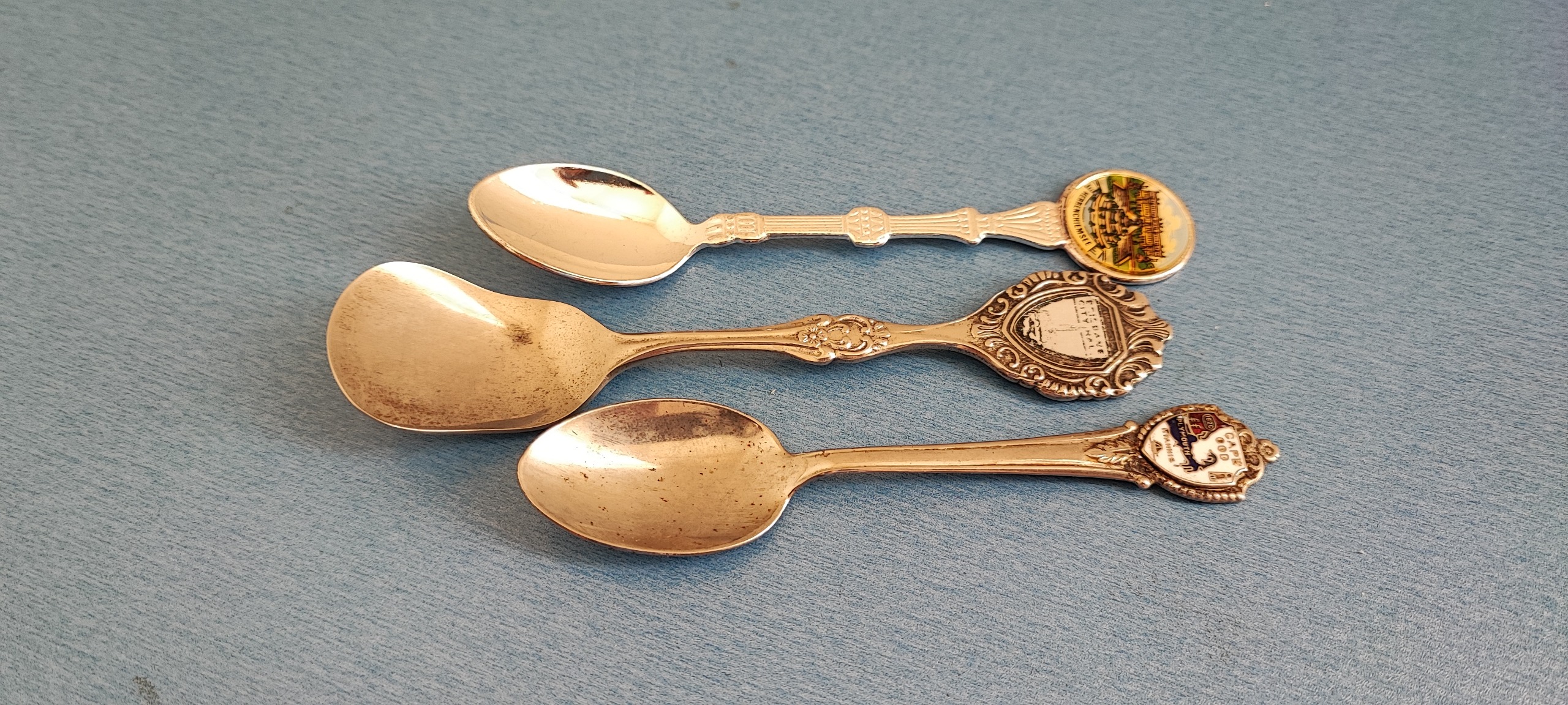 سه عدد قاشق چایخوری اروپایی
