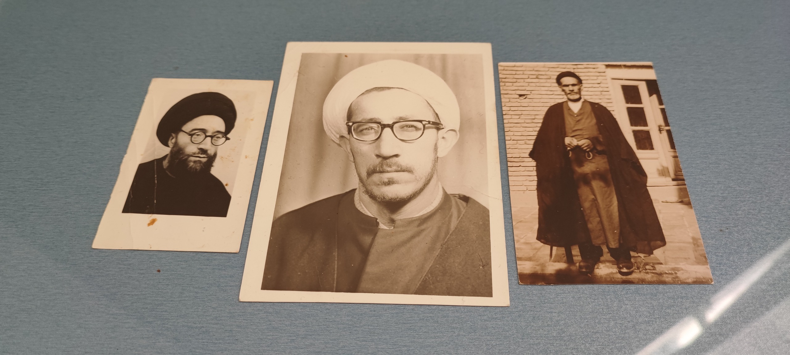 سه عدد عکس روحانی دوره پهلوی