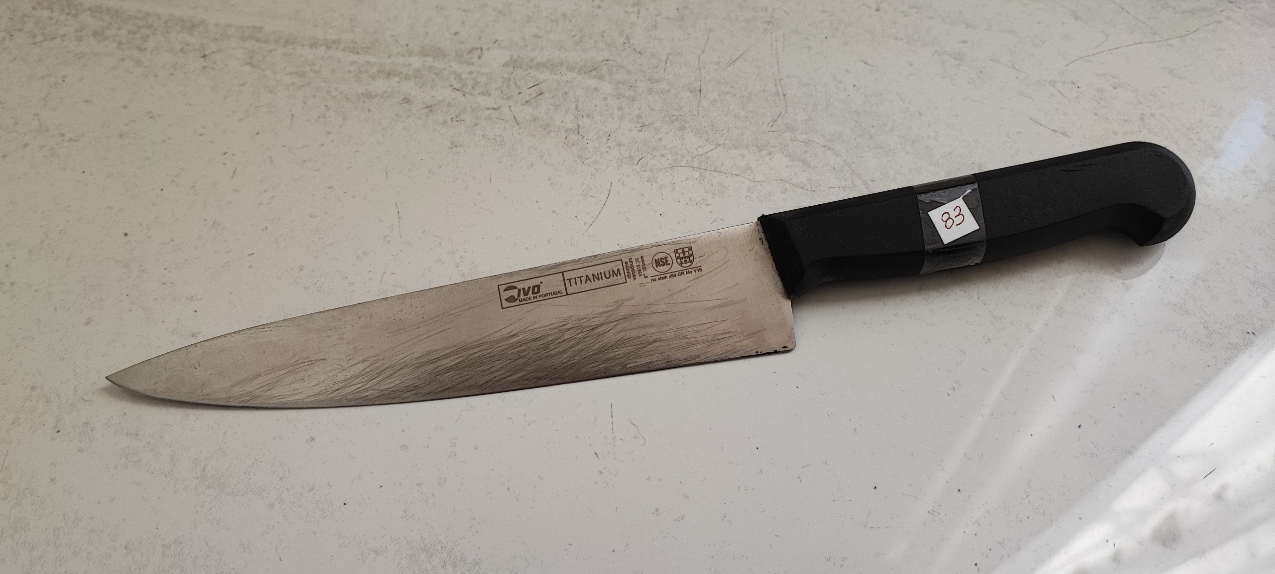 چاقوی آشپزخانه ساخت پرتقال شرکت؛ IVO