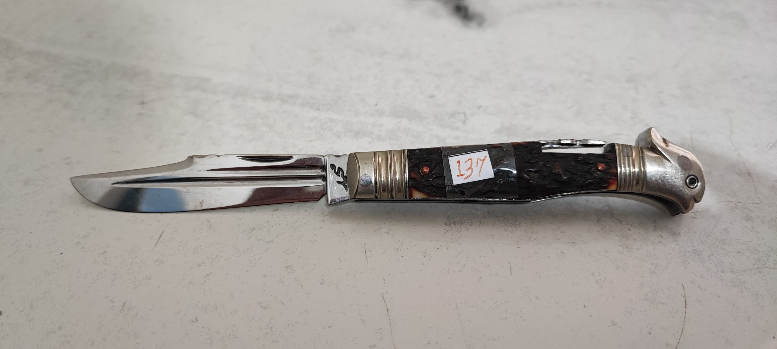 چاقوی جیبی نفیس استاد محمد احمدی زنجان (137)